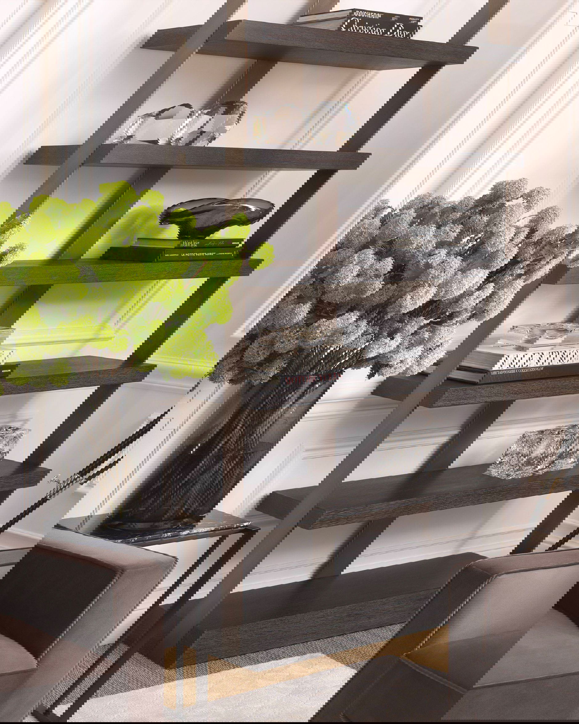 Cocktail sidobord marmor