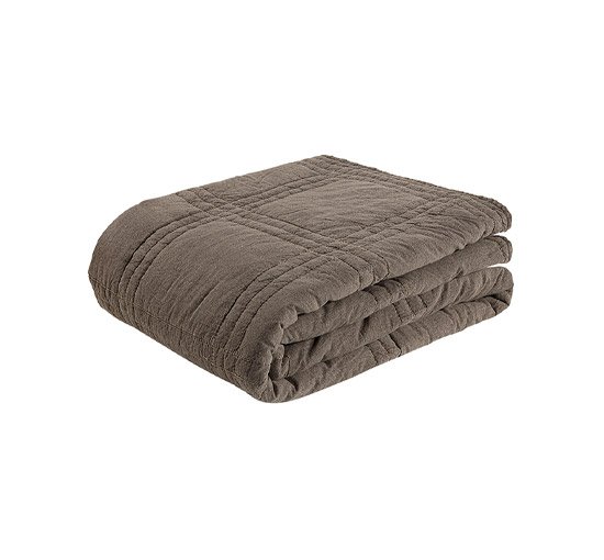 Taupe - Caprice Bedspread Taupe
