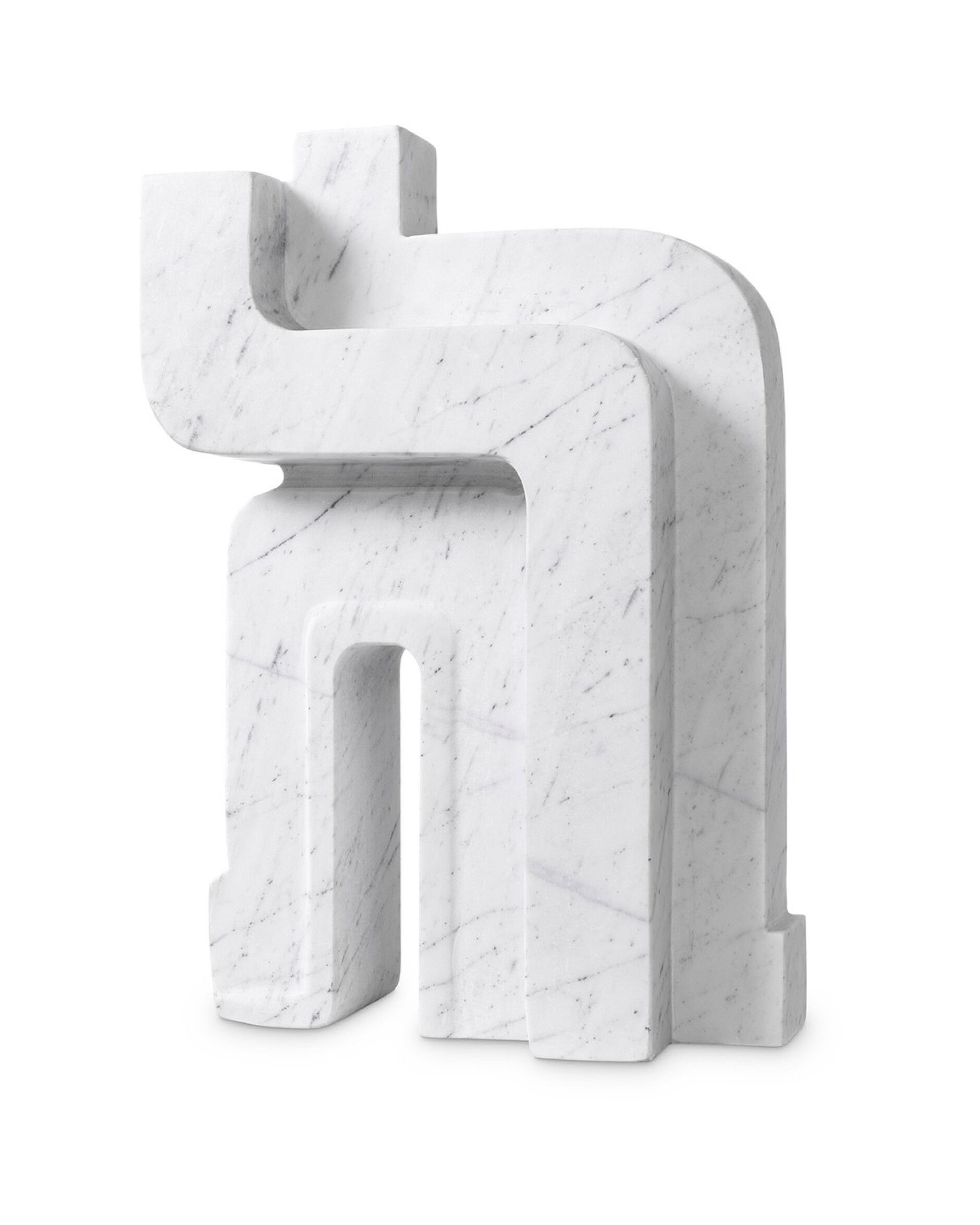 Alaistair Decoration White Marble