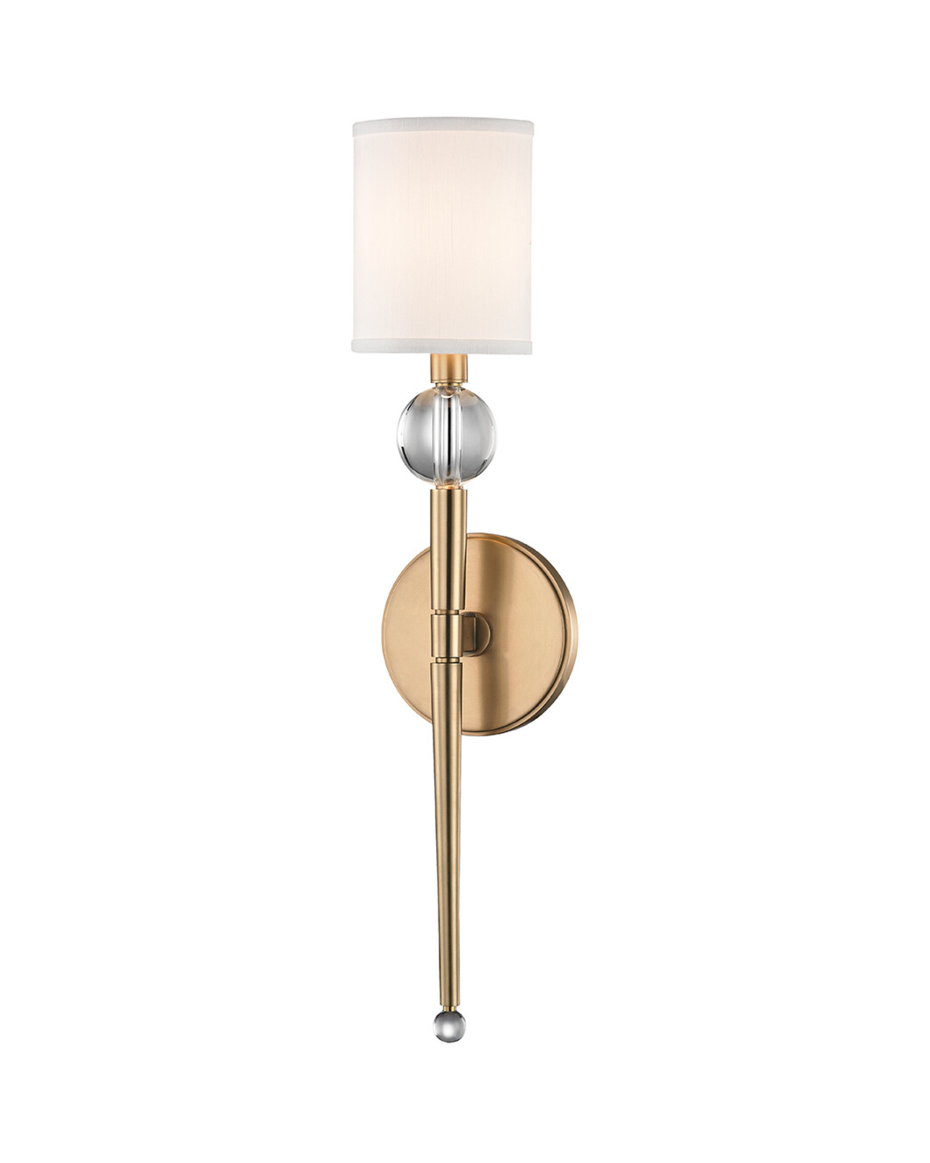 Rockland vegglampe antikk messing