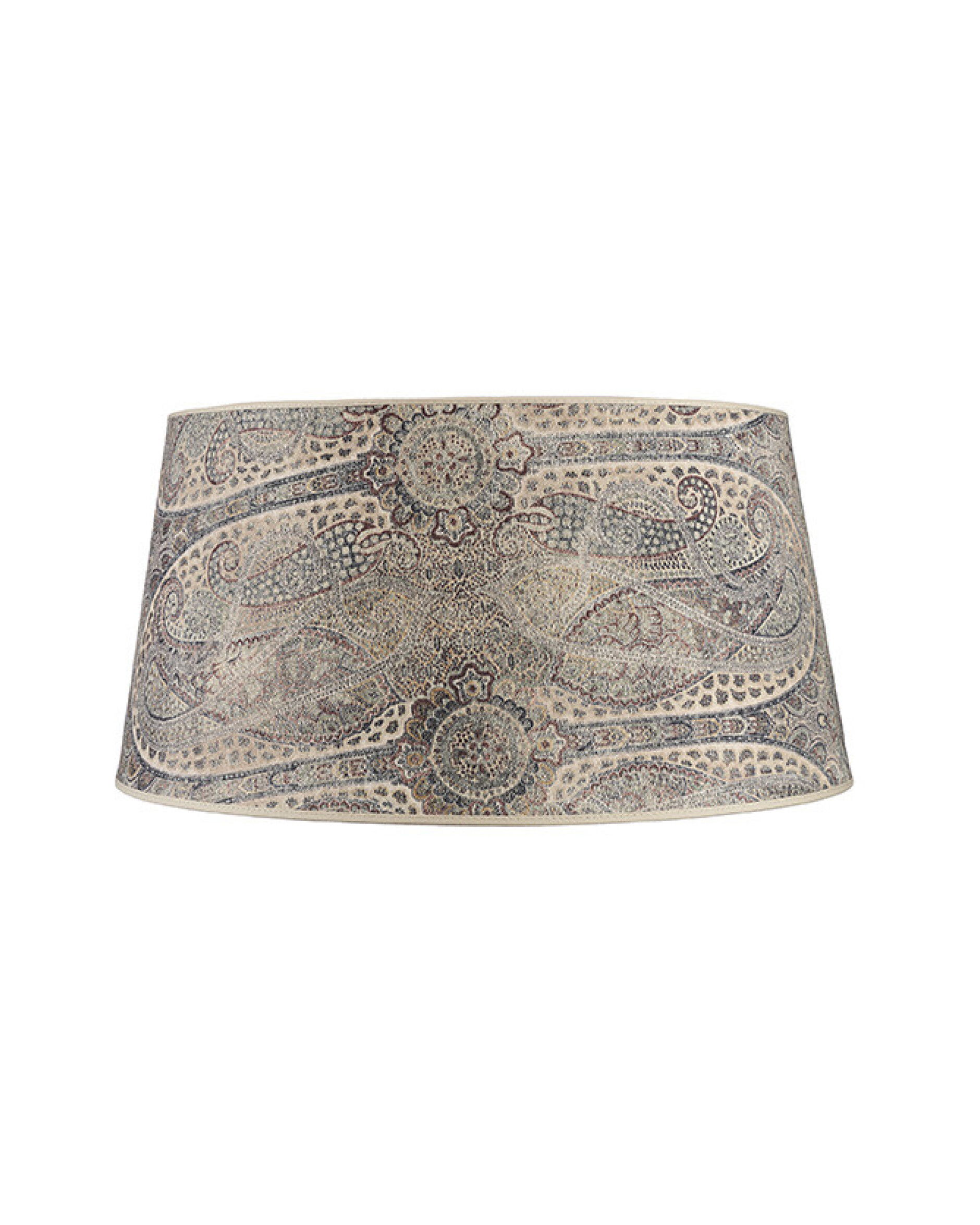 Klassischer Lampenschirm sheldon paisley brown OUTLET
