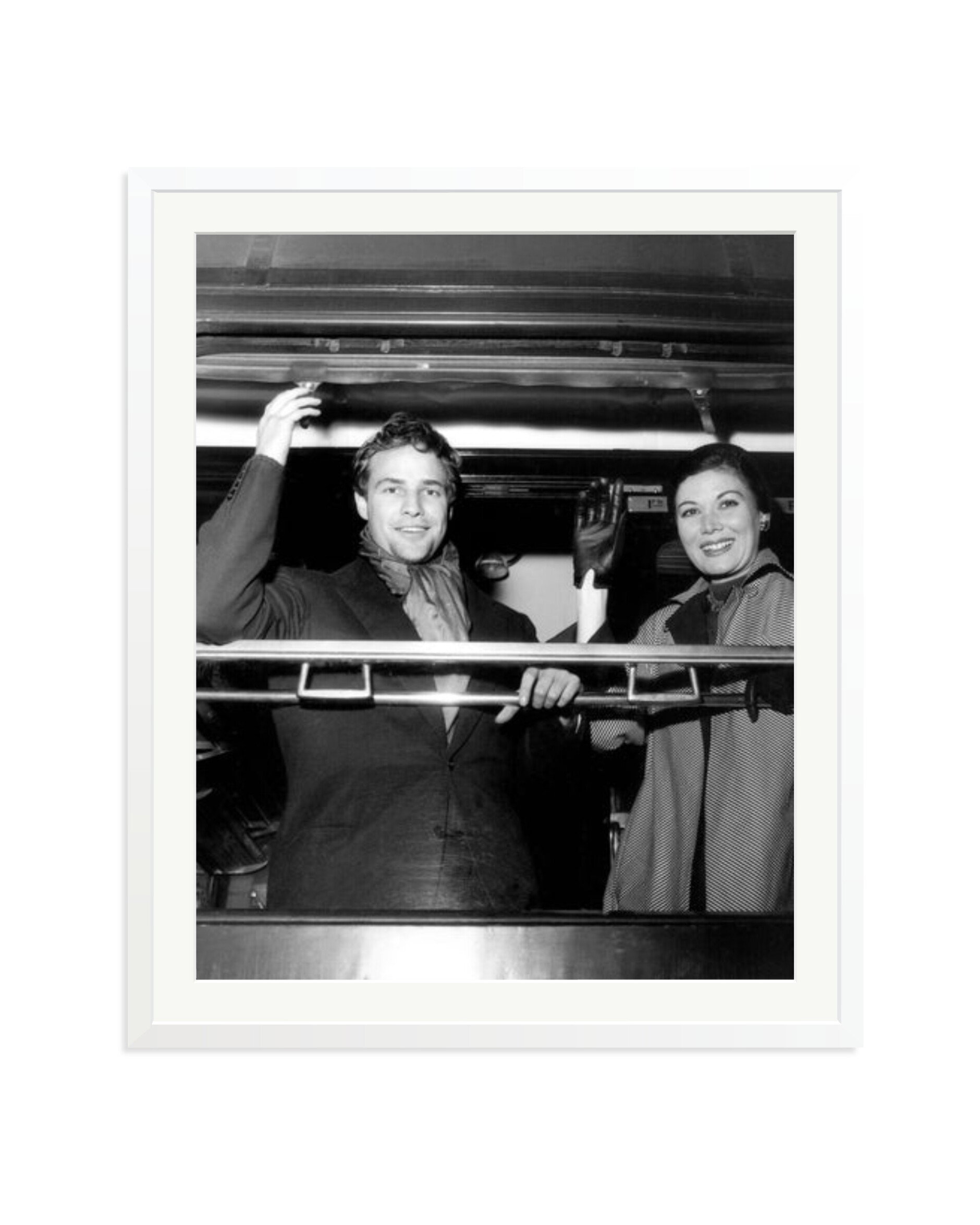 Marlon Brando and Rakia Ibrahim White / XXL
