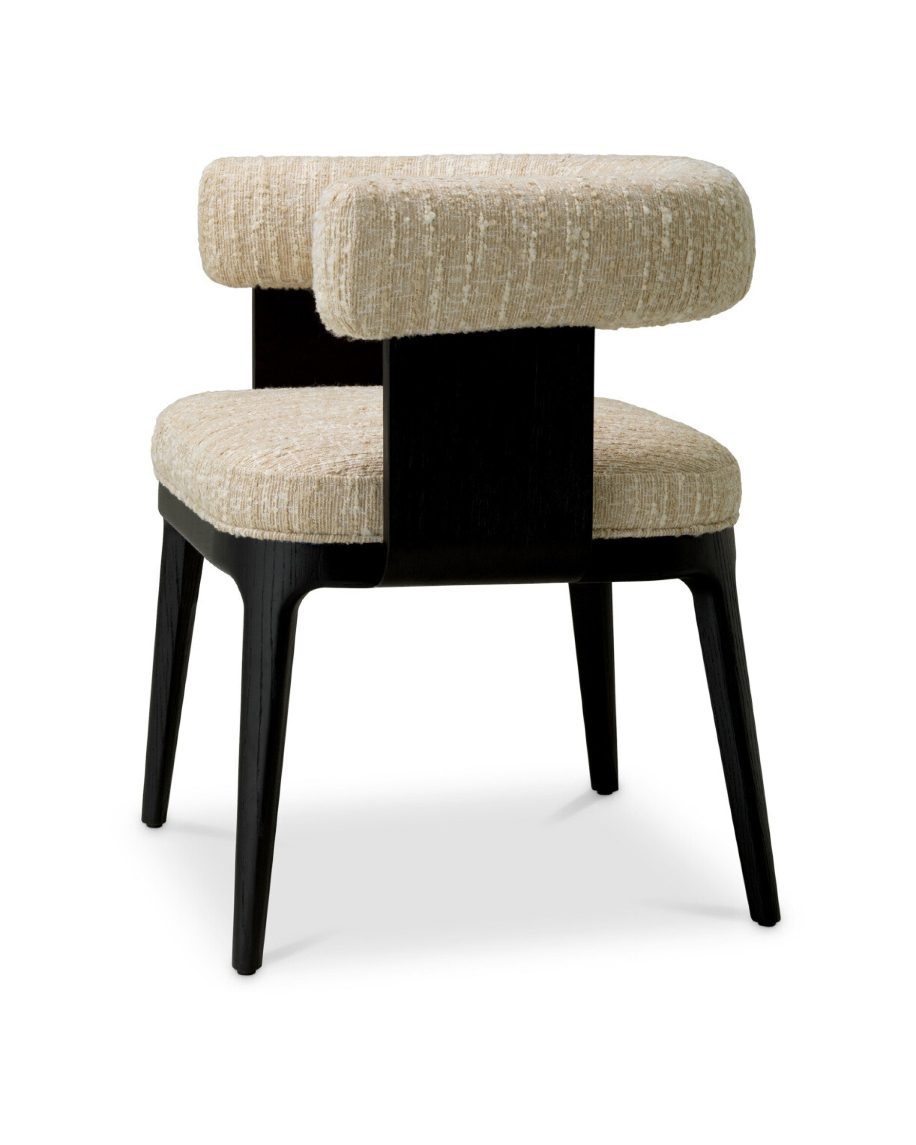 Dubois armstoel bouclé Sonata cream