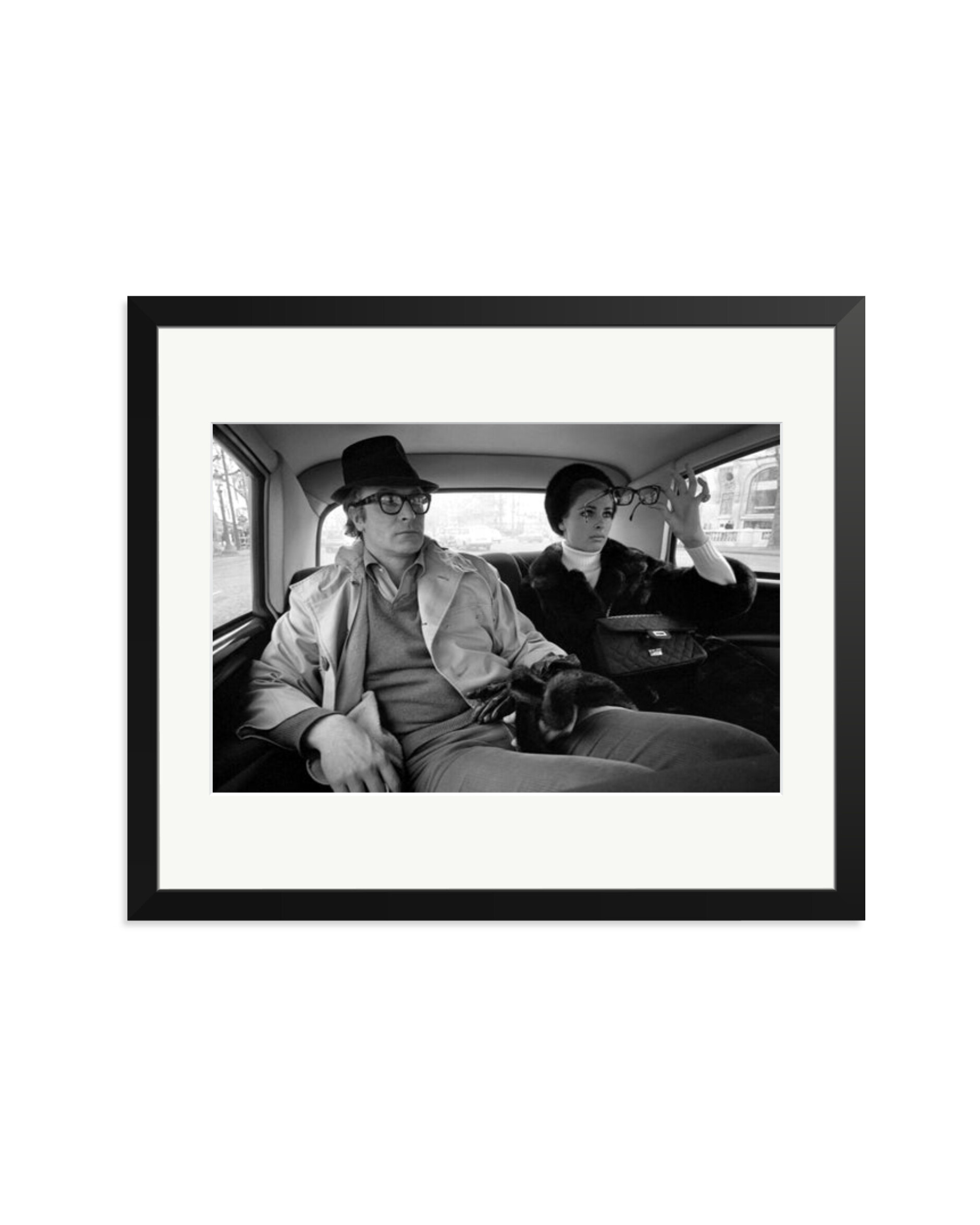 Camilla Sparv with Michael Caine Black / Large