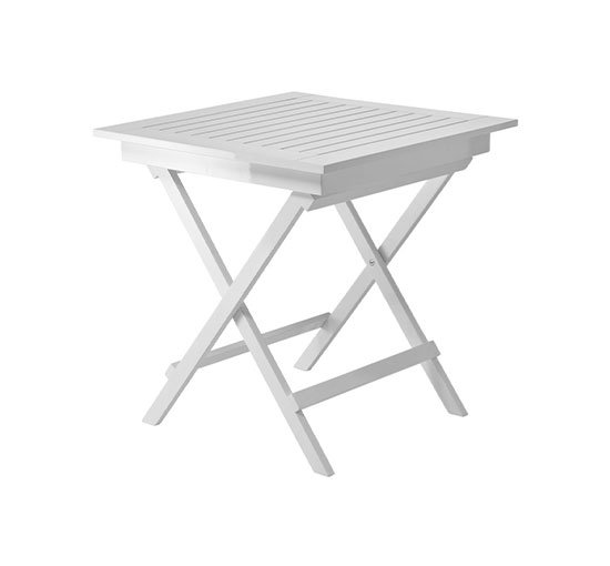 York Folding Table, white