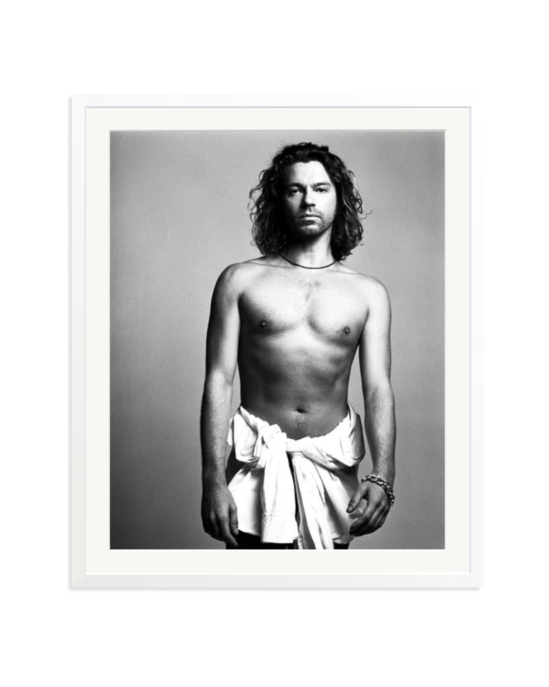Michael Hutchence in LA White / XXL