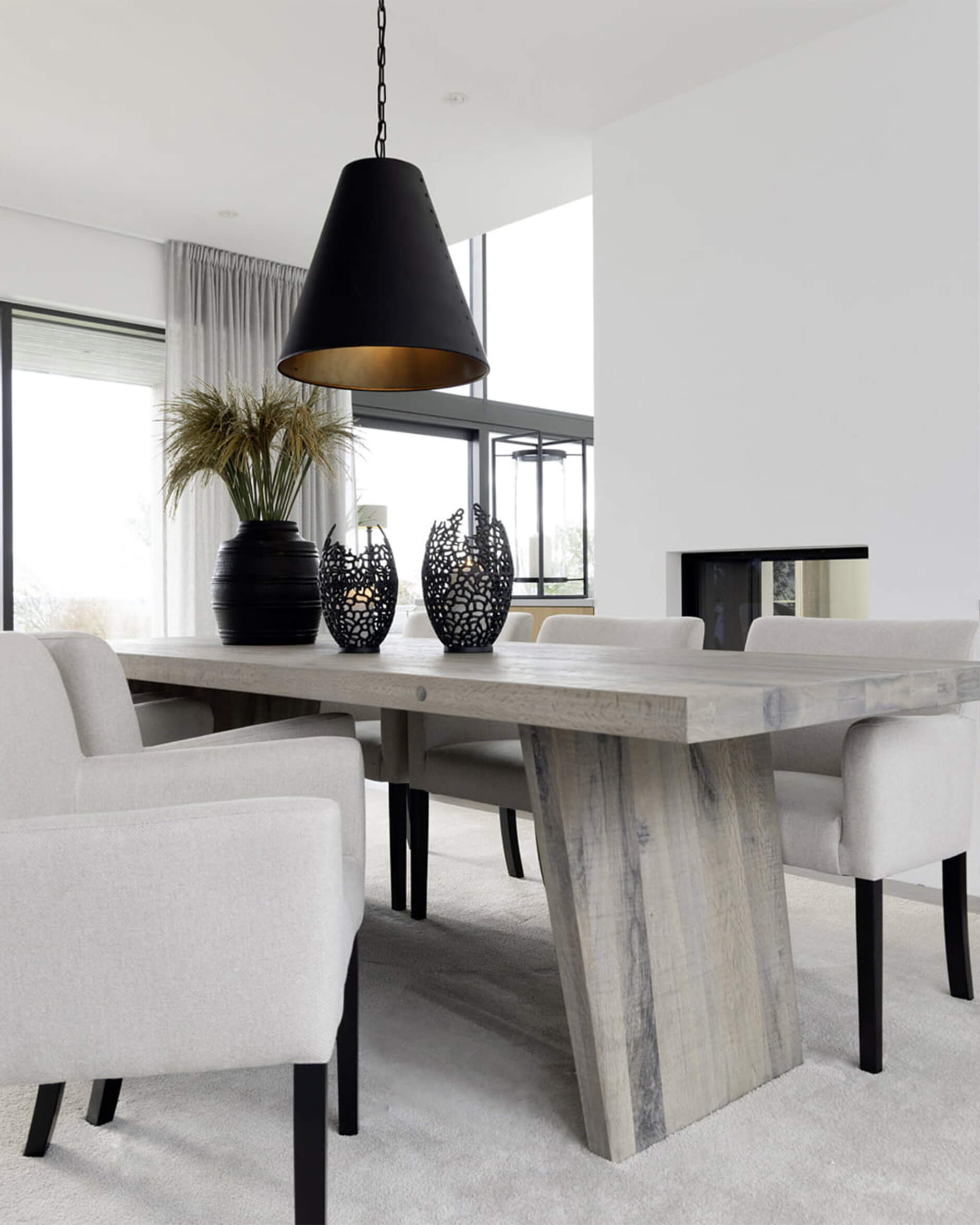 Toronto taklampa svart