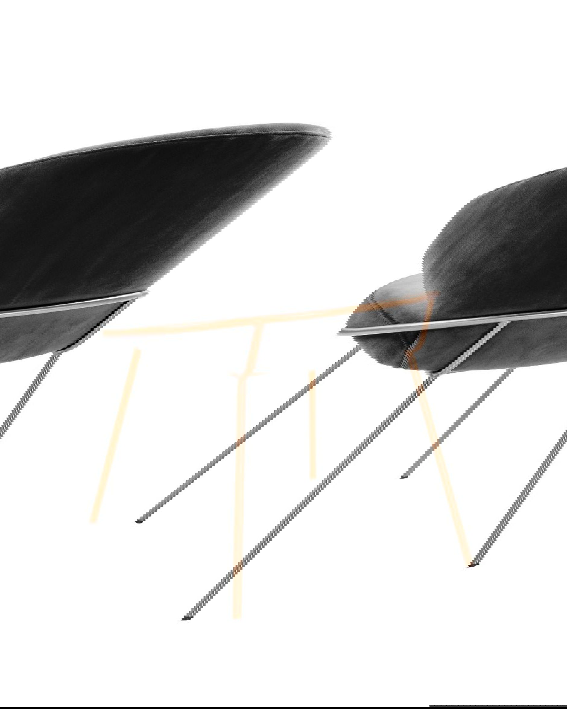 Kinley matstol savona dark grey velvet