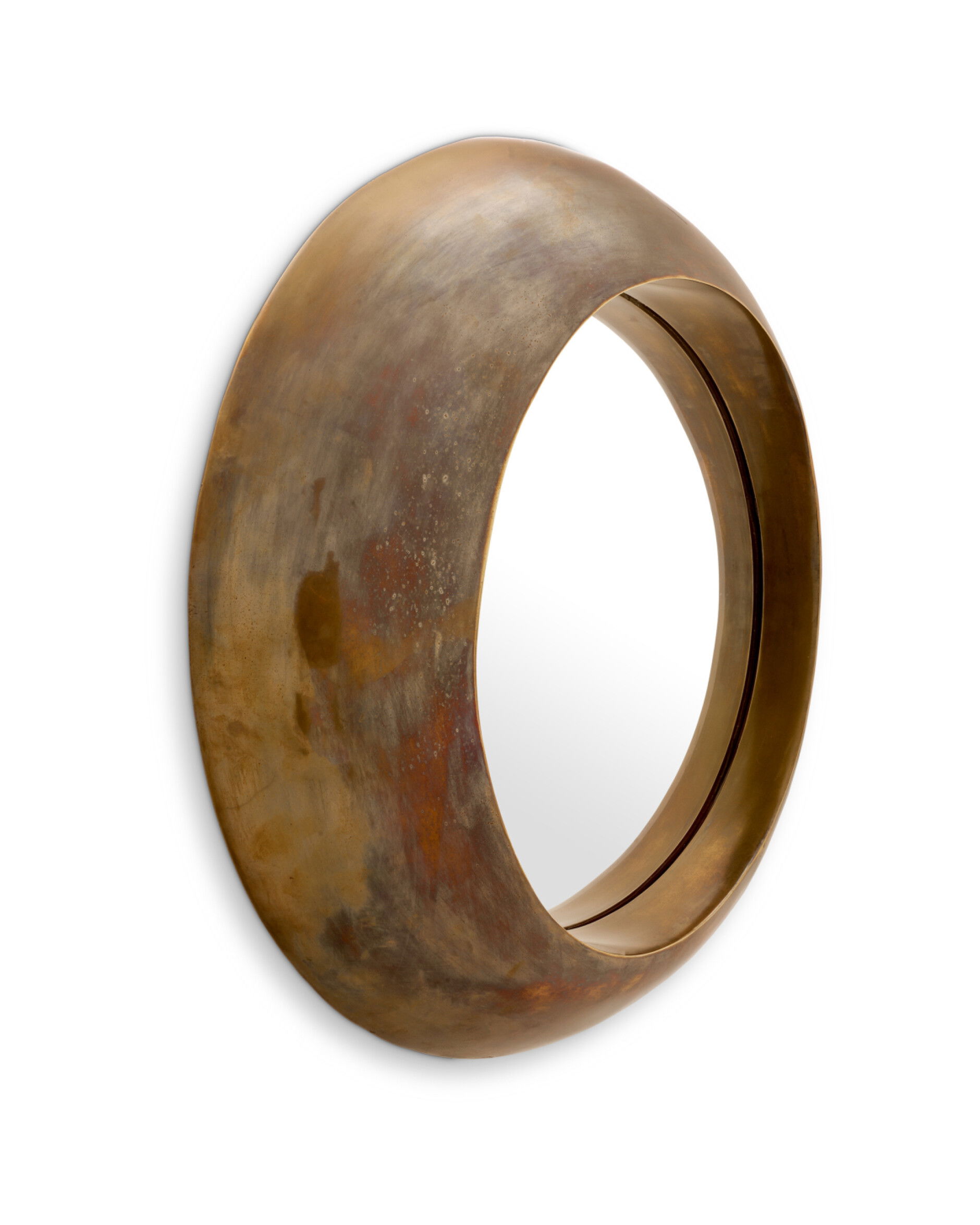 Velino spegel antik mässing