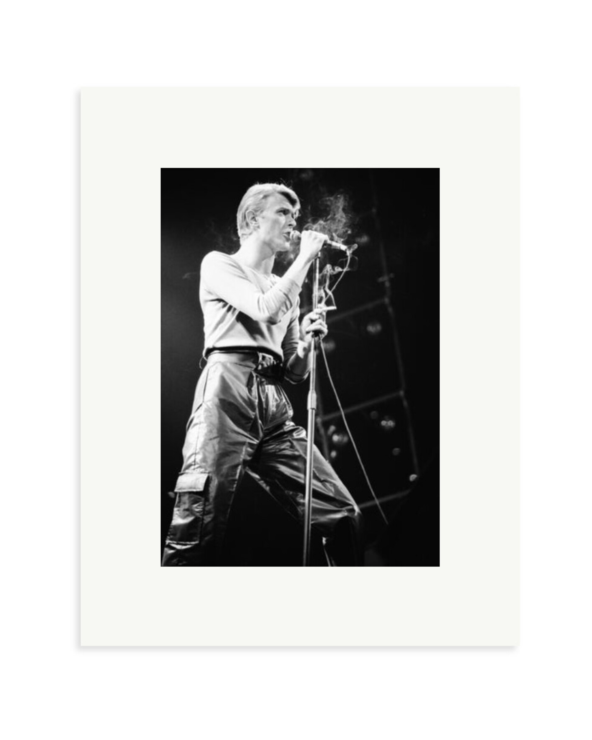 Smoking Bowie, 1978 Print Only / Small