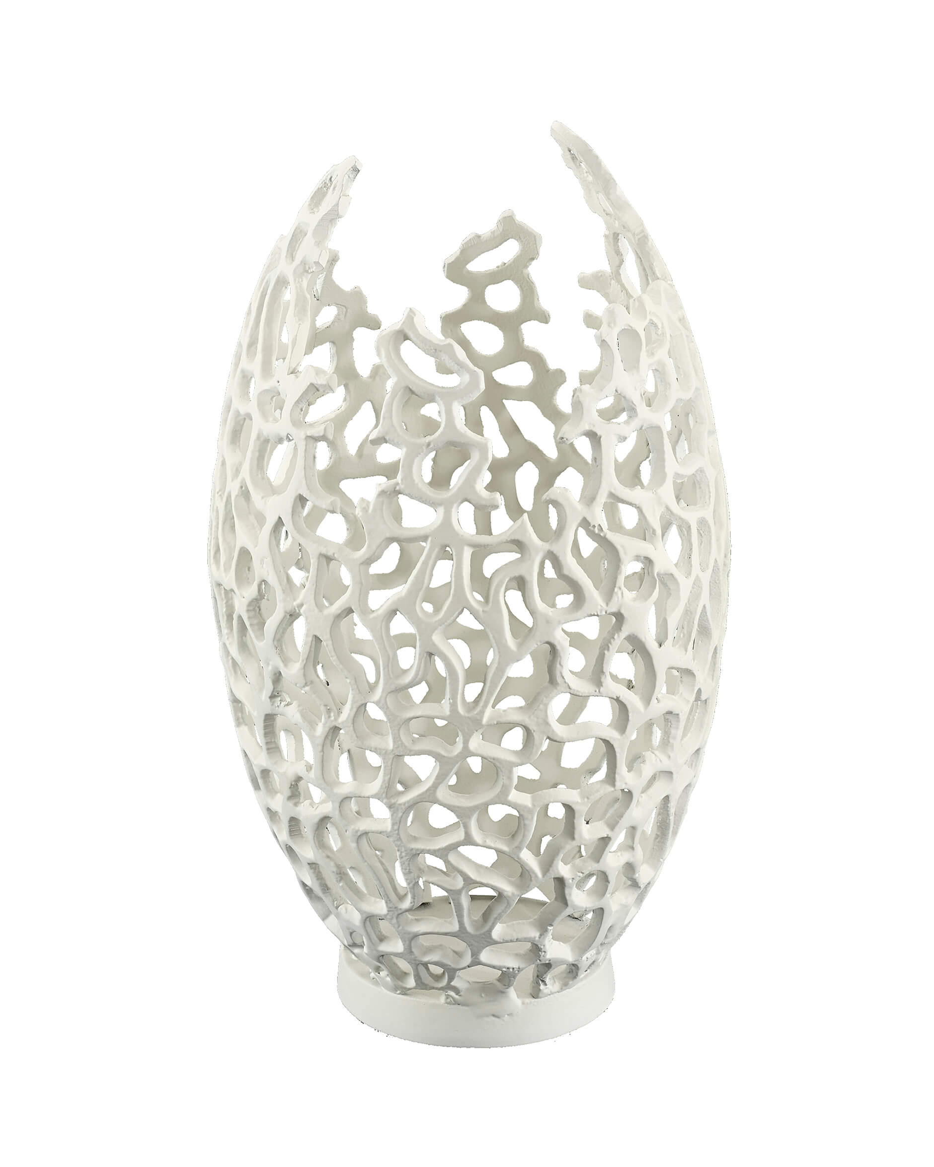 Bari Candle Holder Ivory OUTLET