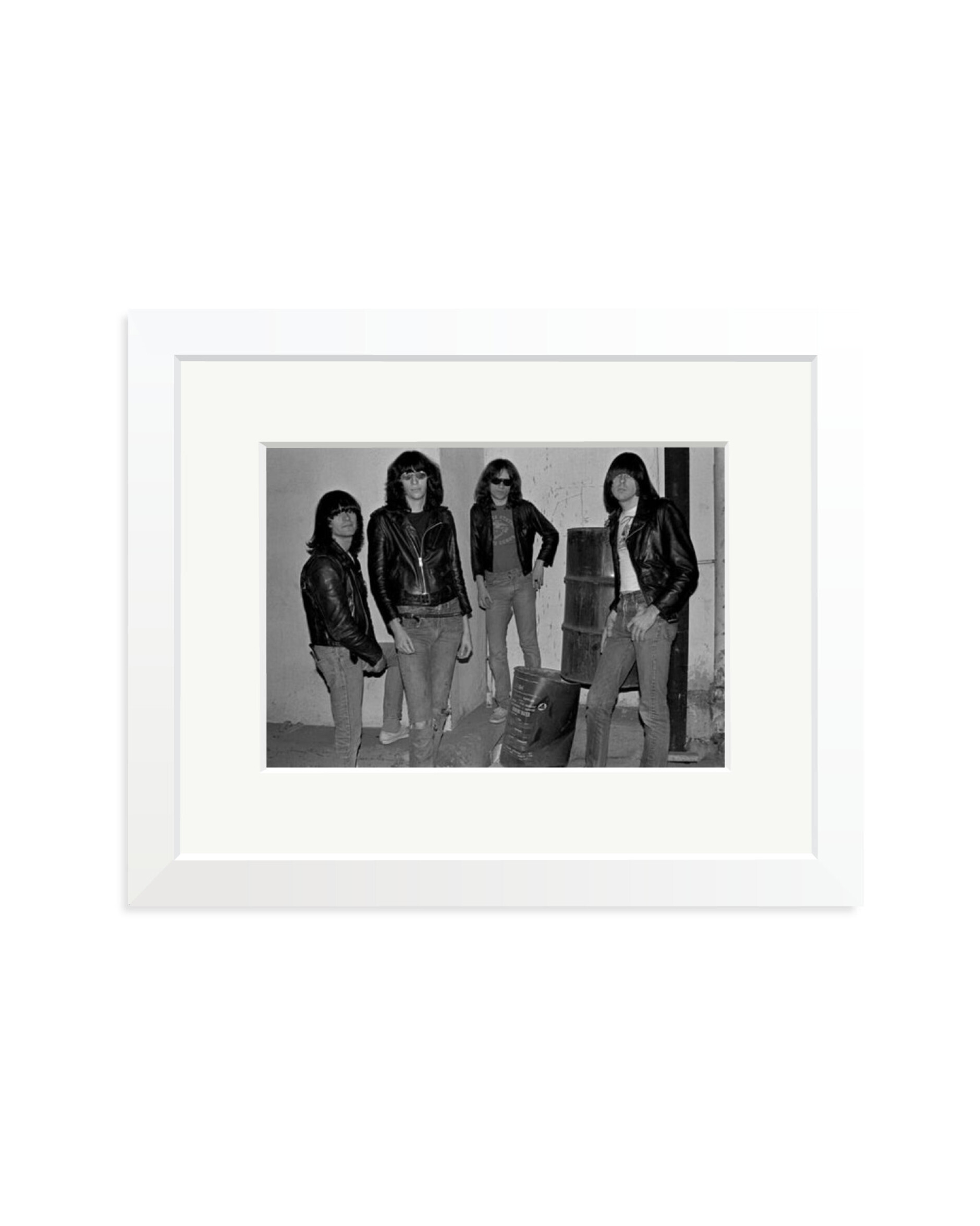 Joey Ramone and The Ramones 1978 White / Small