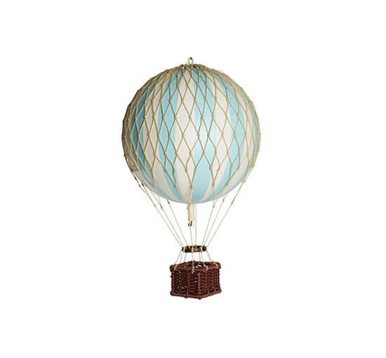 Blue Light - Travels Light luftballong svart/guld