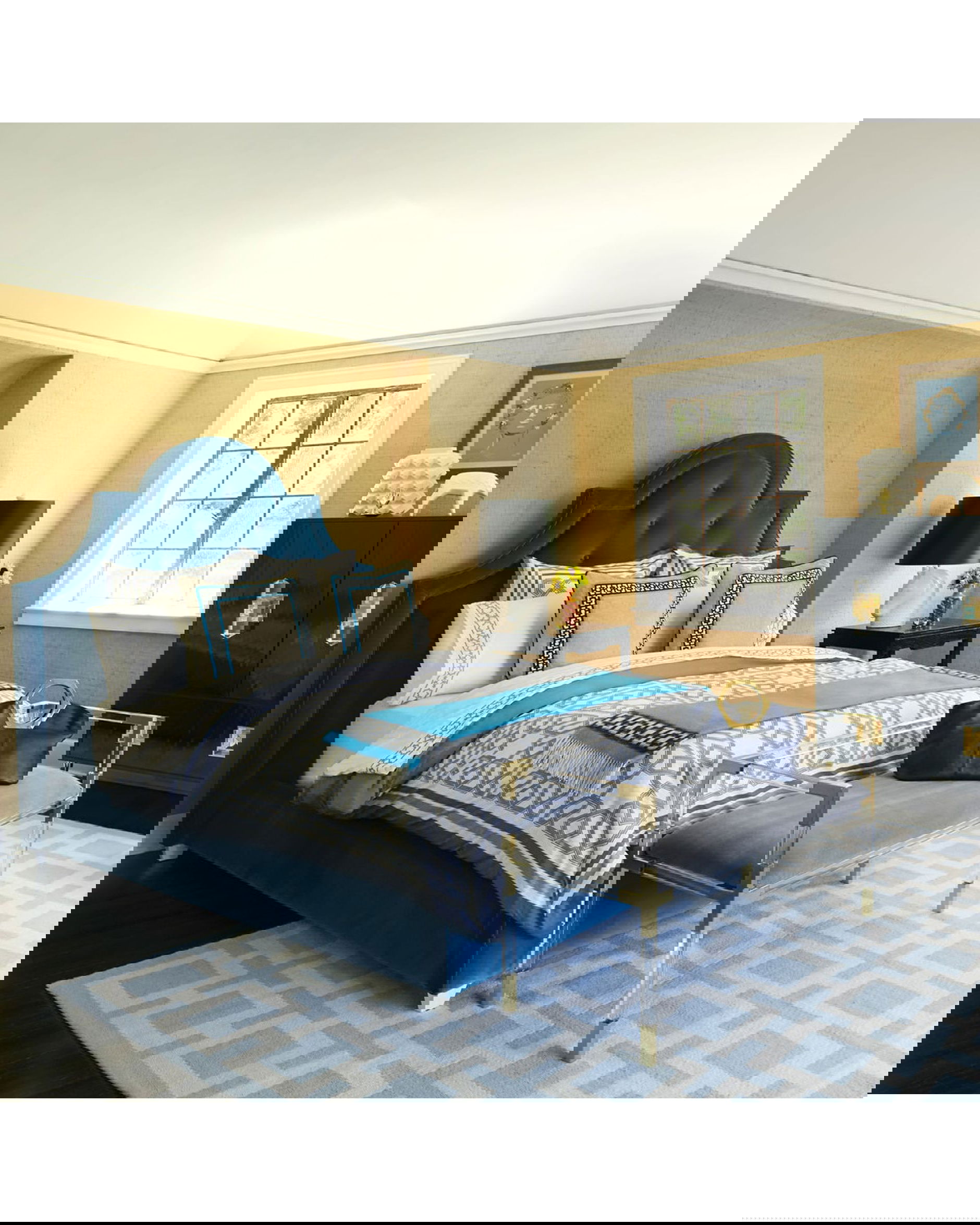 Jacques bänk mässing