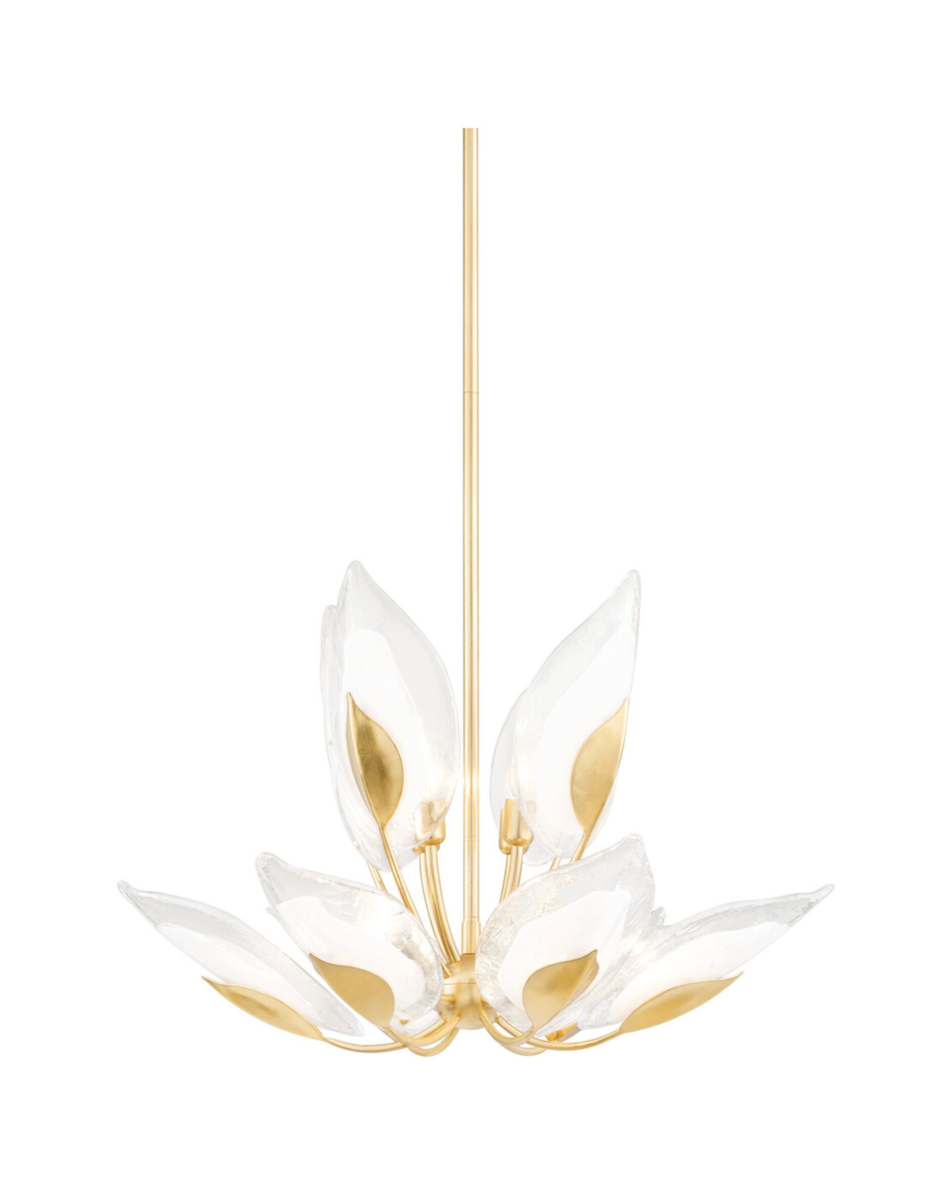 Blossom Chandelier Gold Leaf