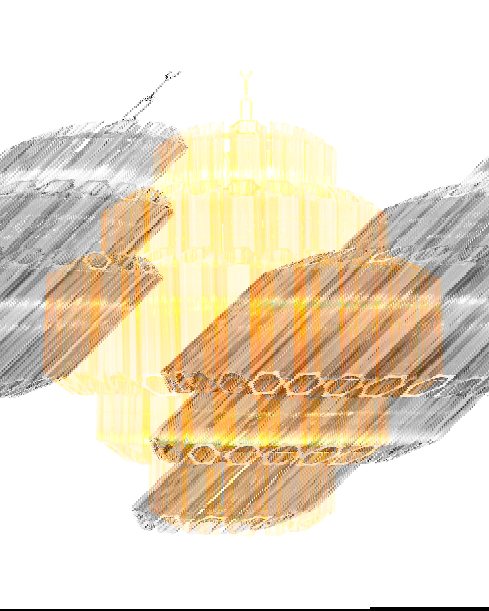 Vittoria Chandelier Gold Finish Small