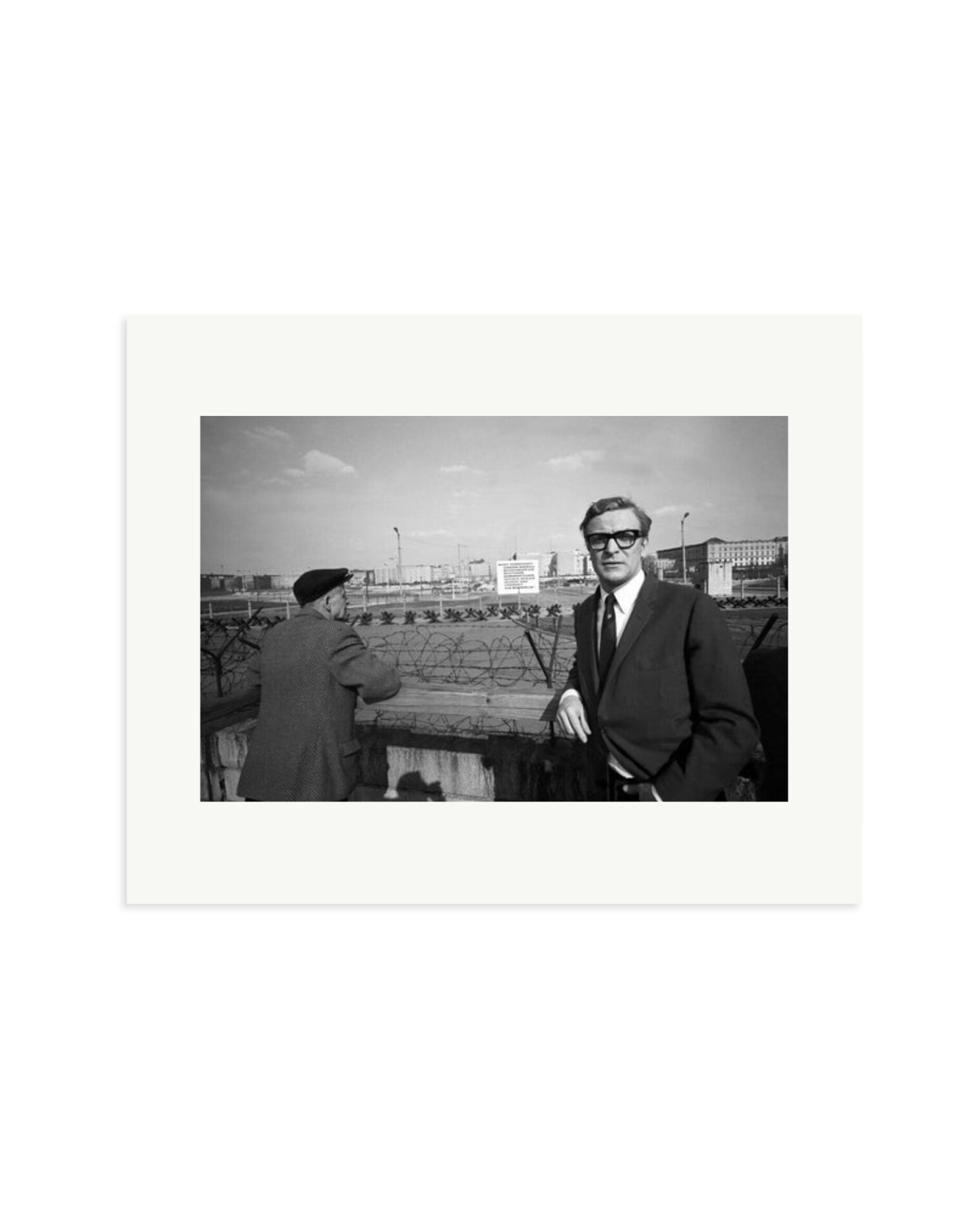 Caine in Berlin Print Only / Medium