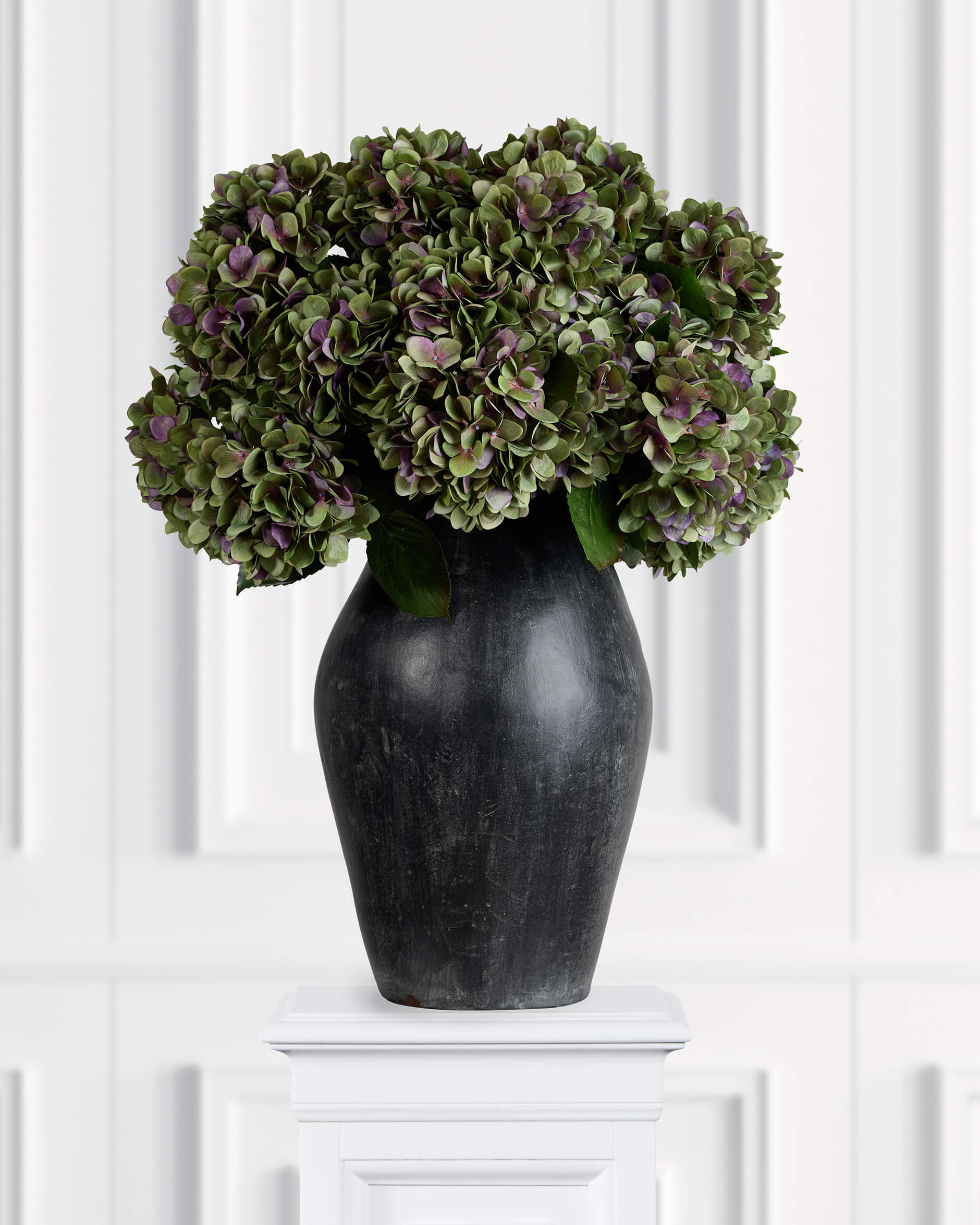 Hortensia snittblomma lila/grön