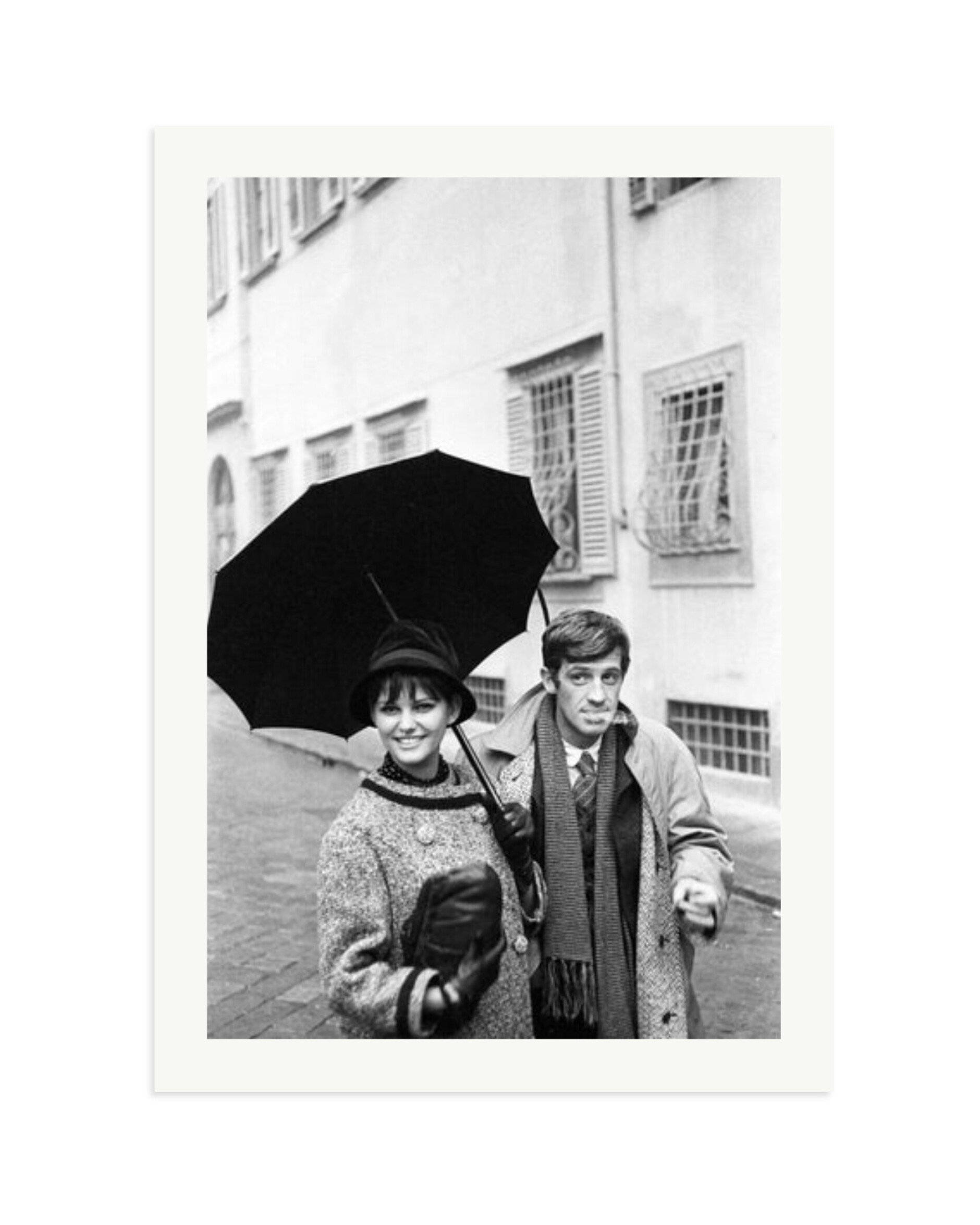 Claudia Cardinale and Jean Paul Belmondo Print Only / XXL