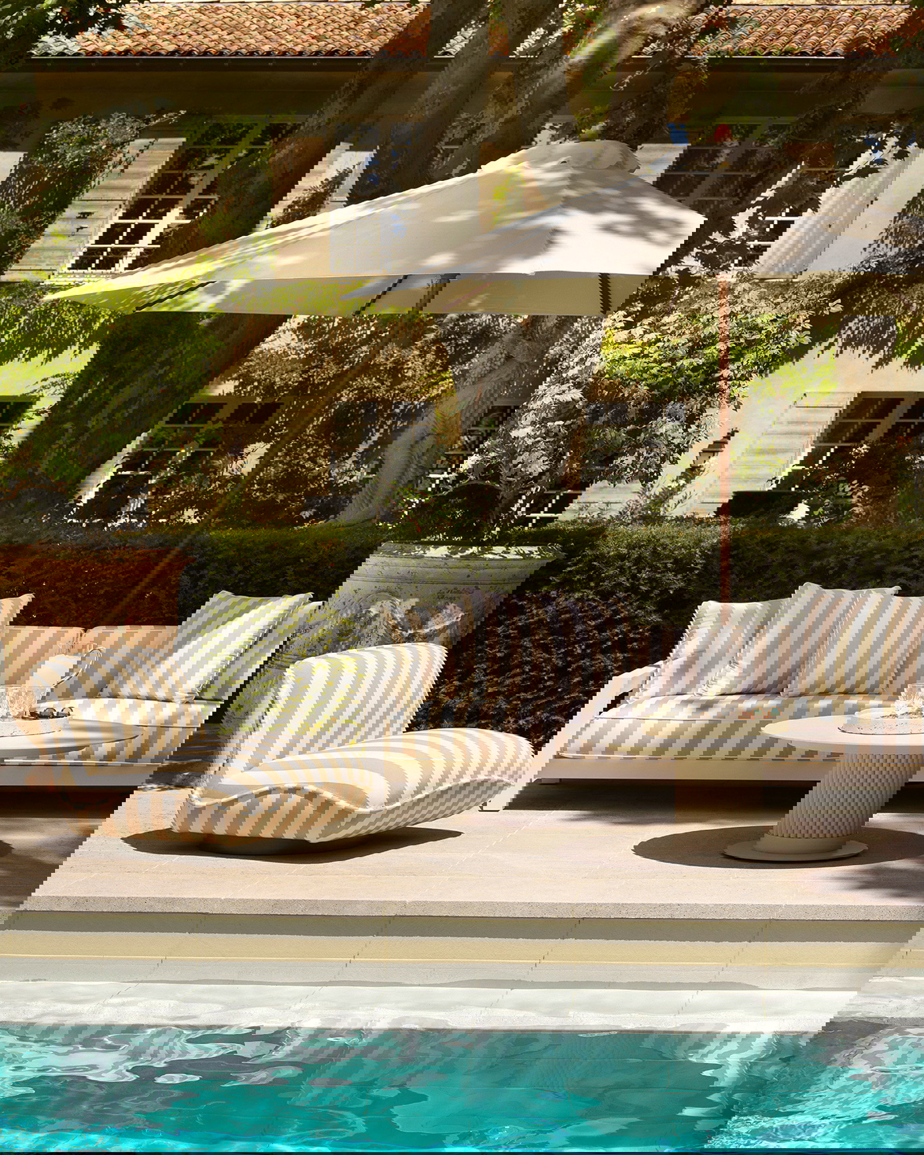 Relax Armchair Florent Beige