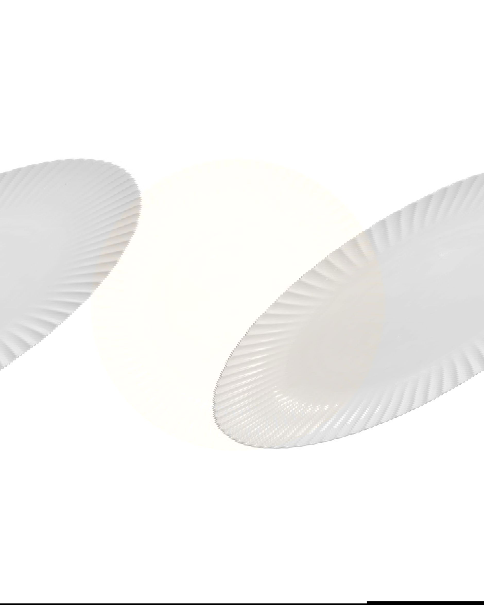 Frances side plate white