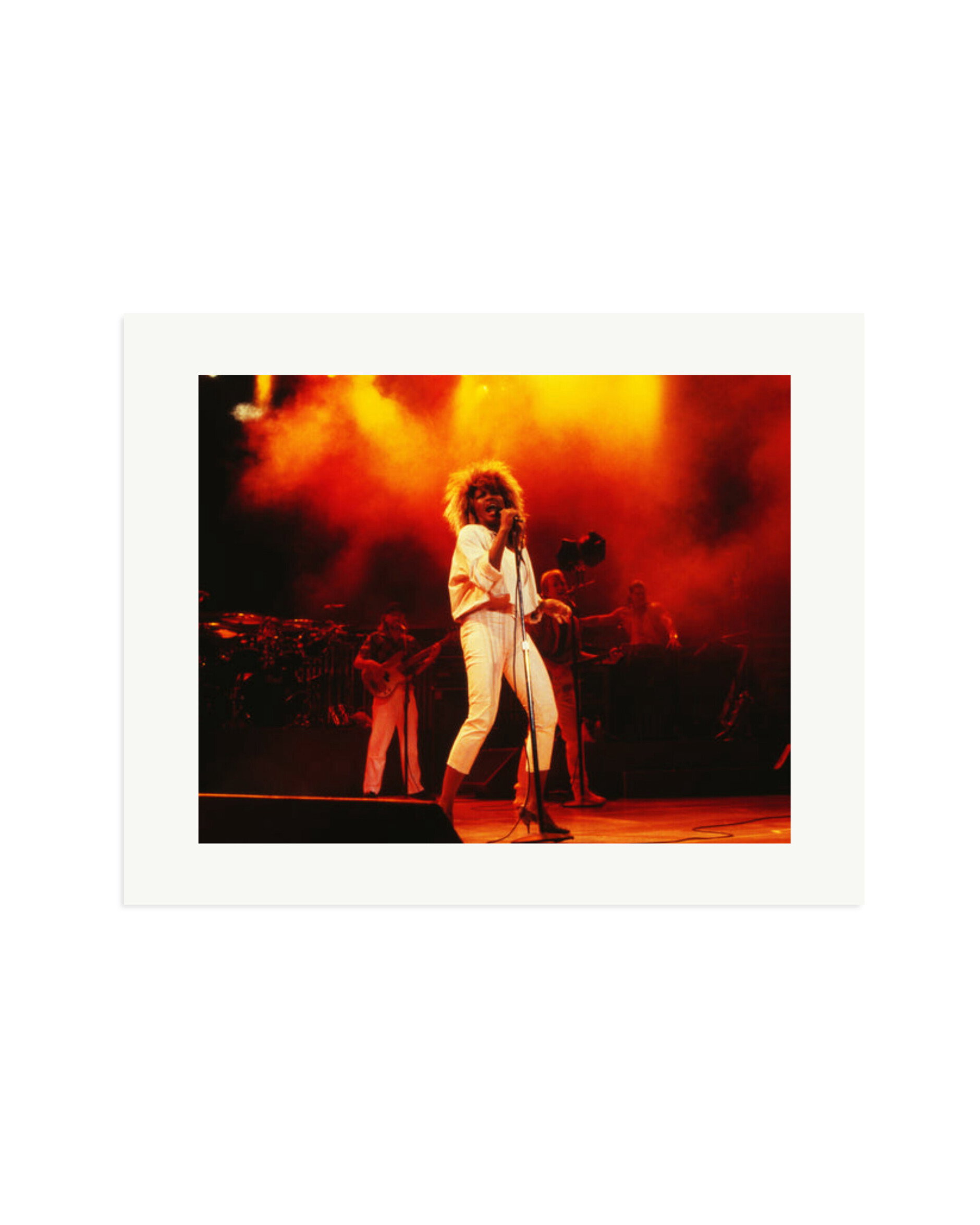 Tina Turner on Stage Print Only / XL