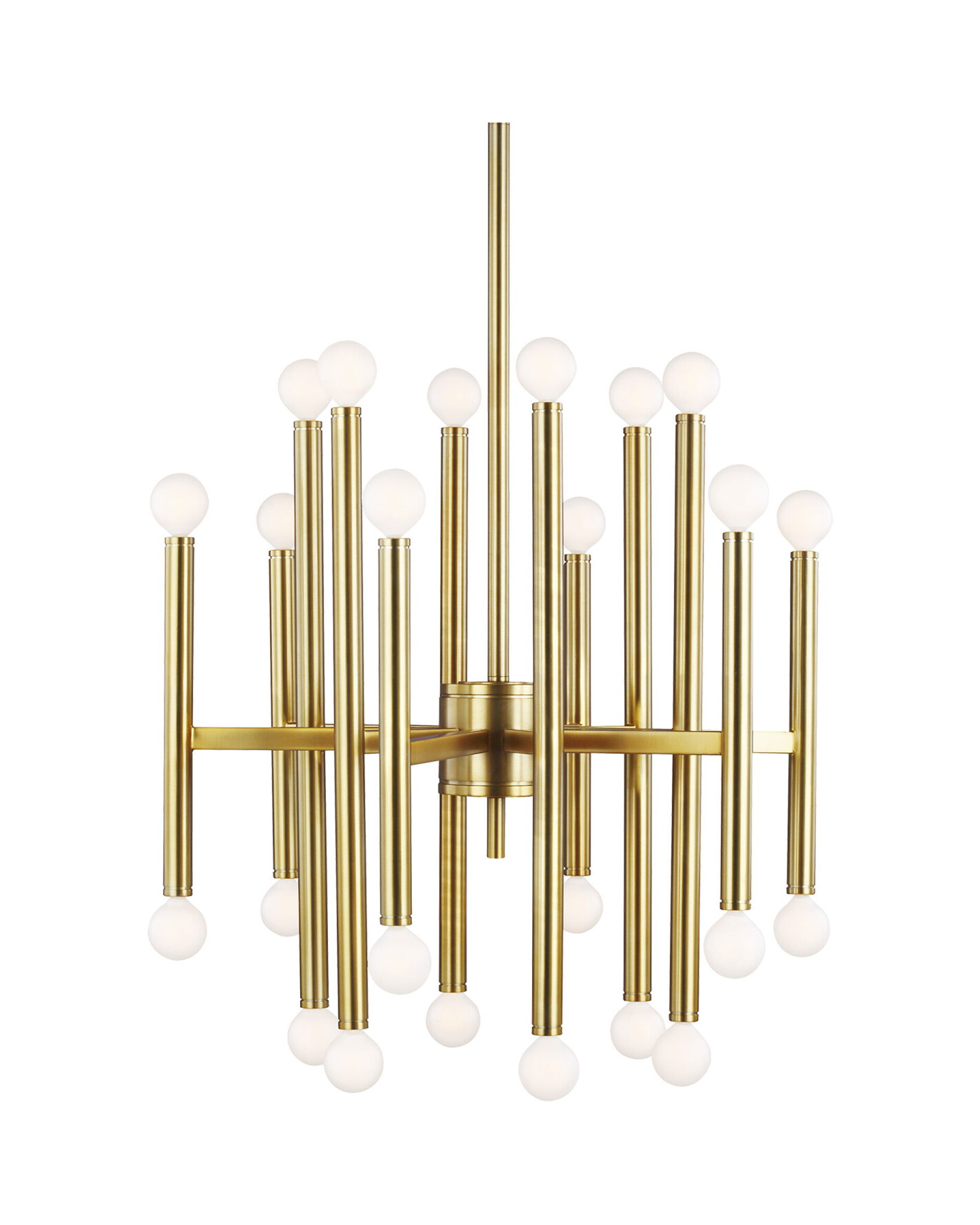 Beckham Modern takkrona mässing M