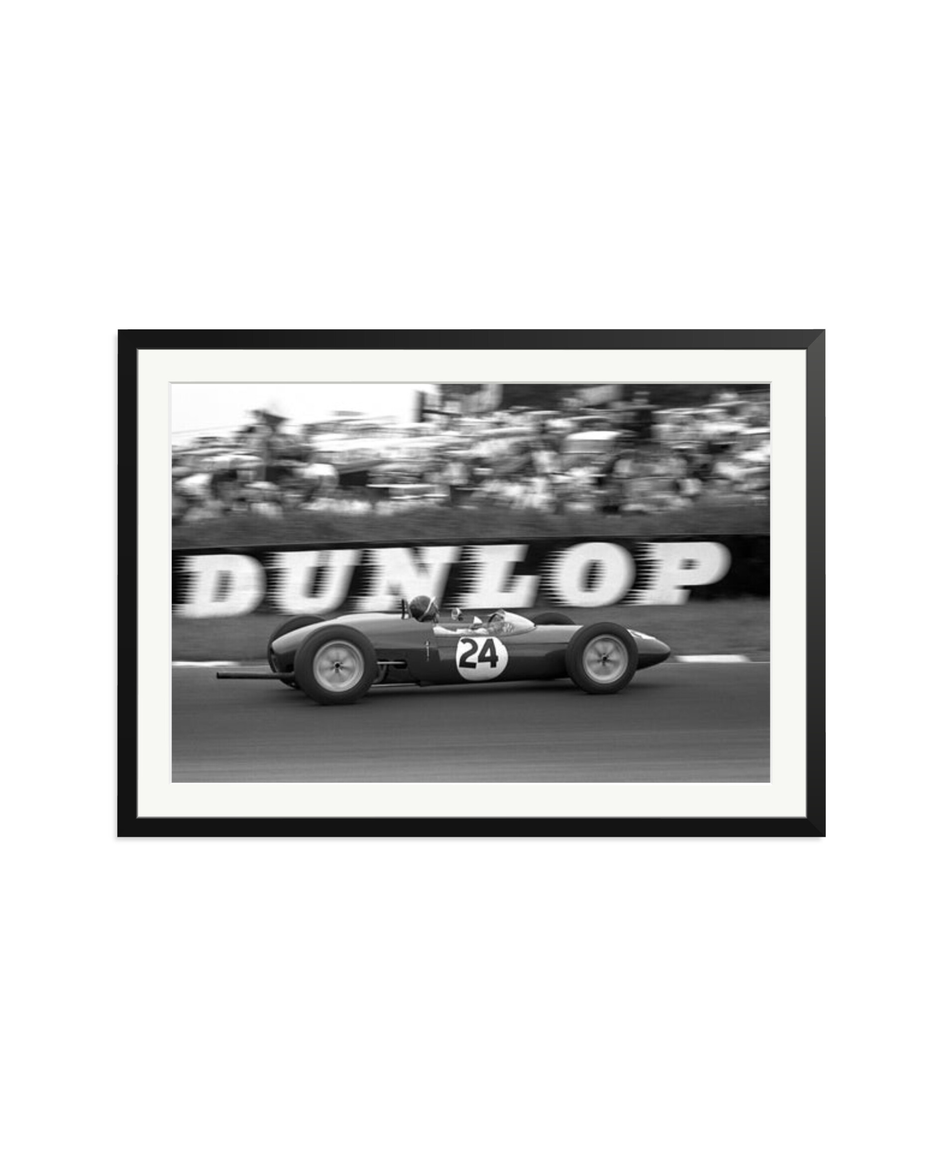 Jim Clark in a Lotus 21 Black / XXL