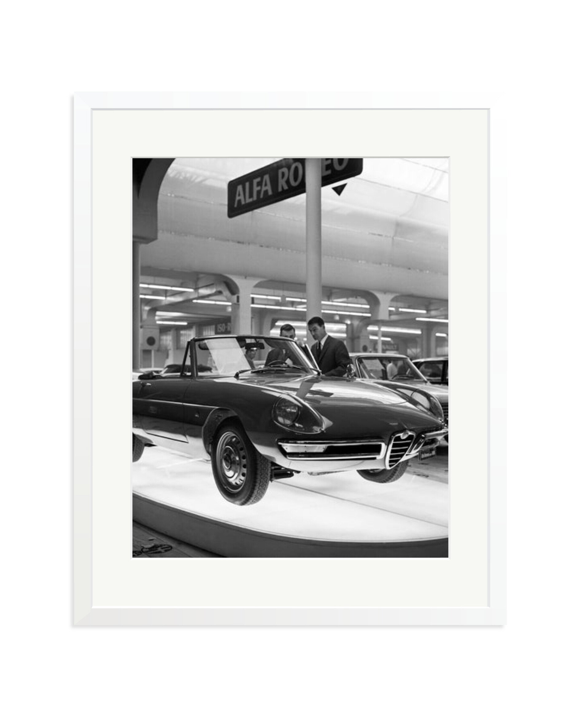 Alfa Romeo Spider 1600 White / XL
