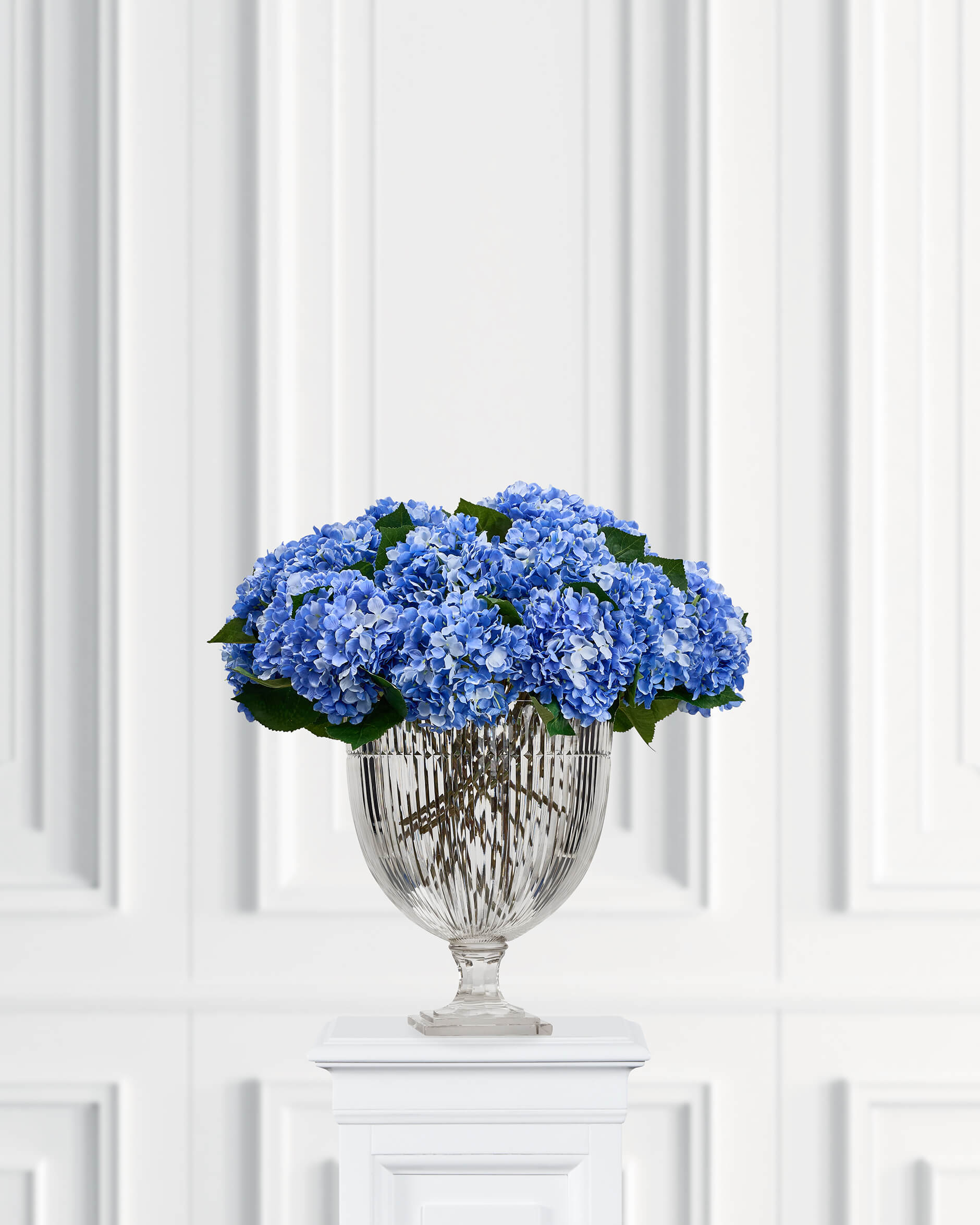 Alternativ bild 1 för Hortensia snittblomma ljusblå