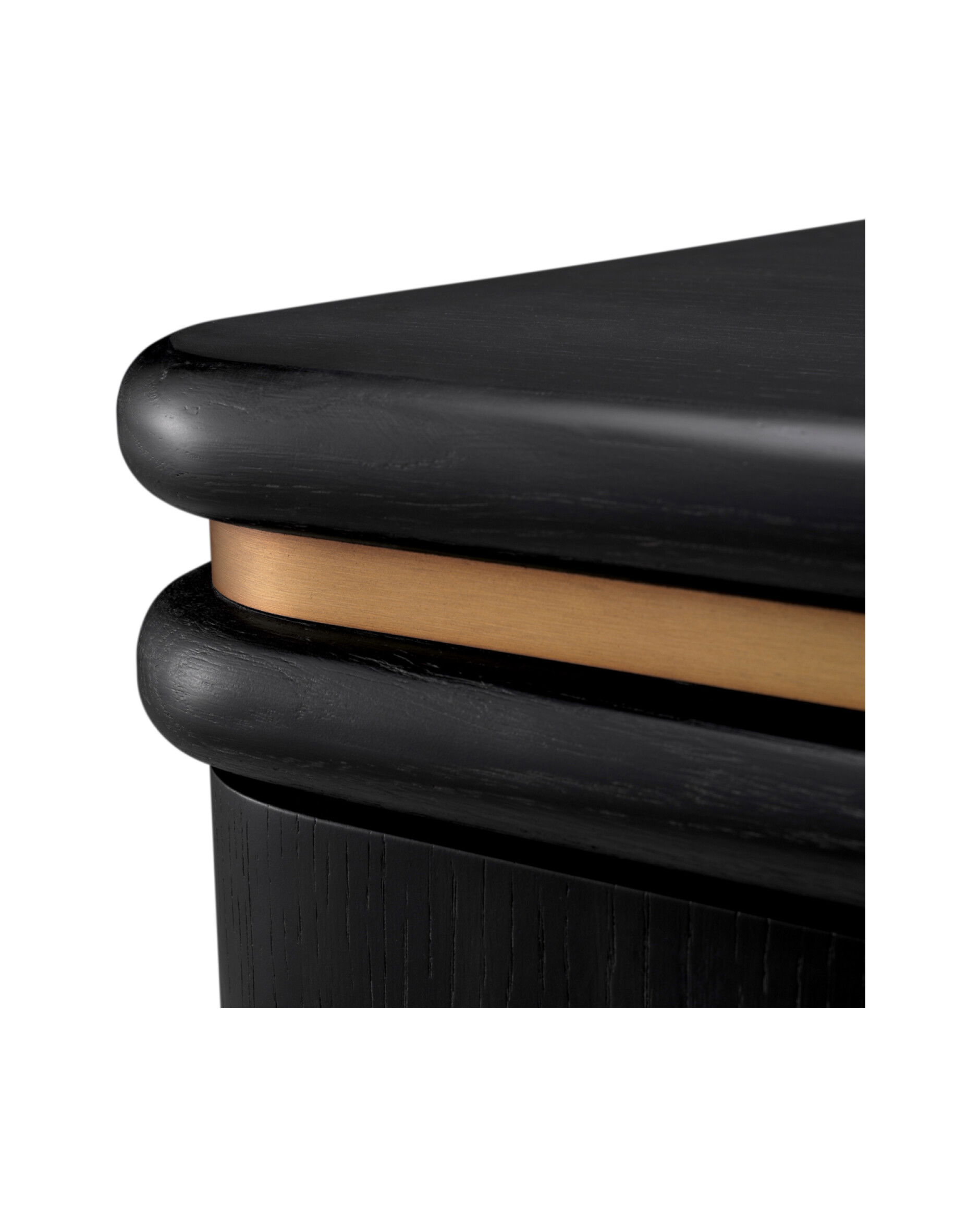 Costanzo Bedside Table Charcoal Grey