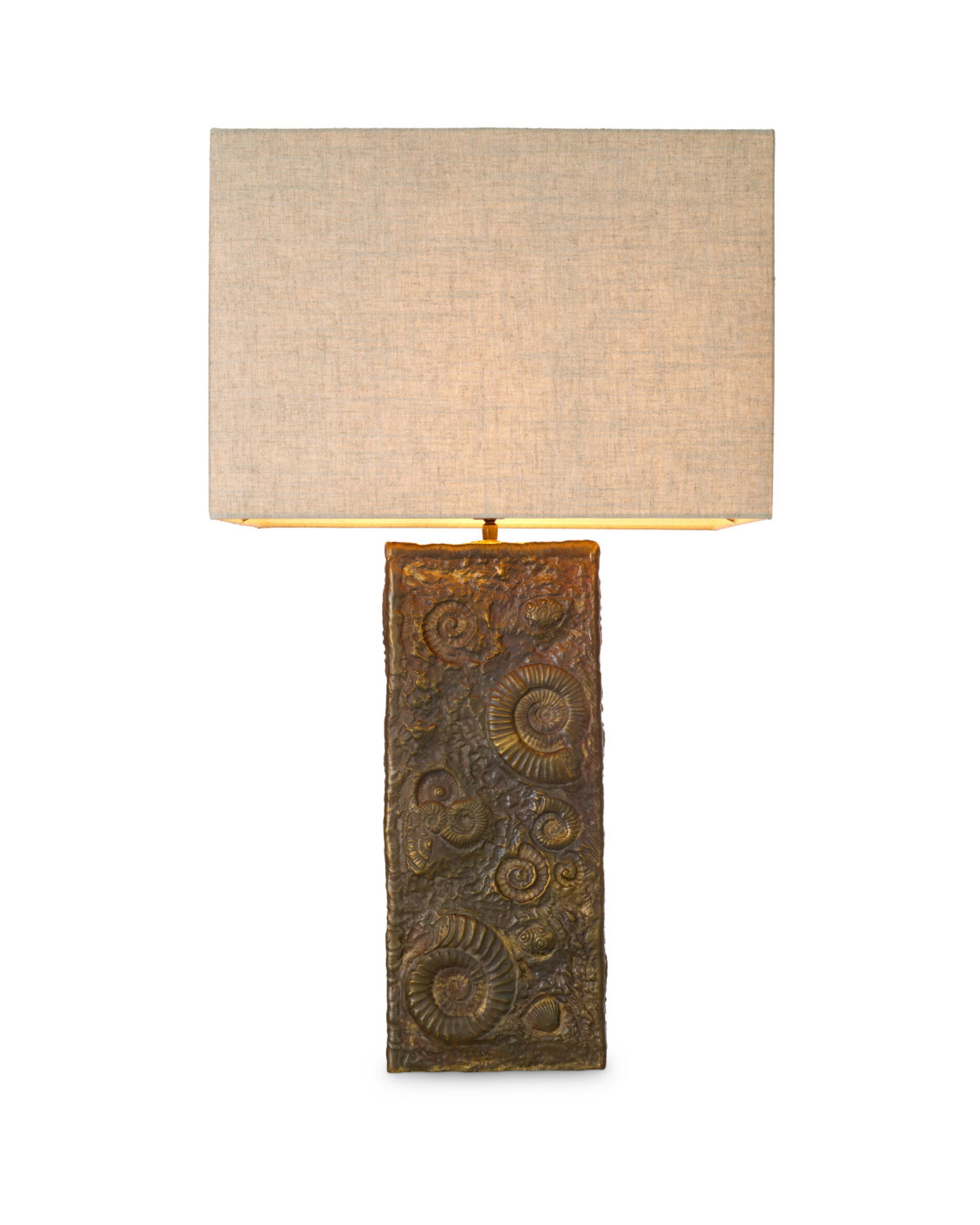 Kamari tischleuchte antikem Messing