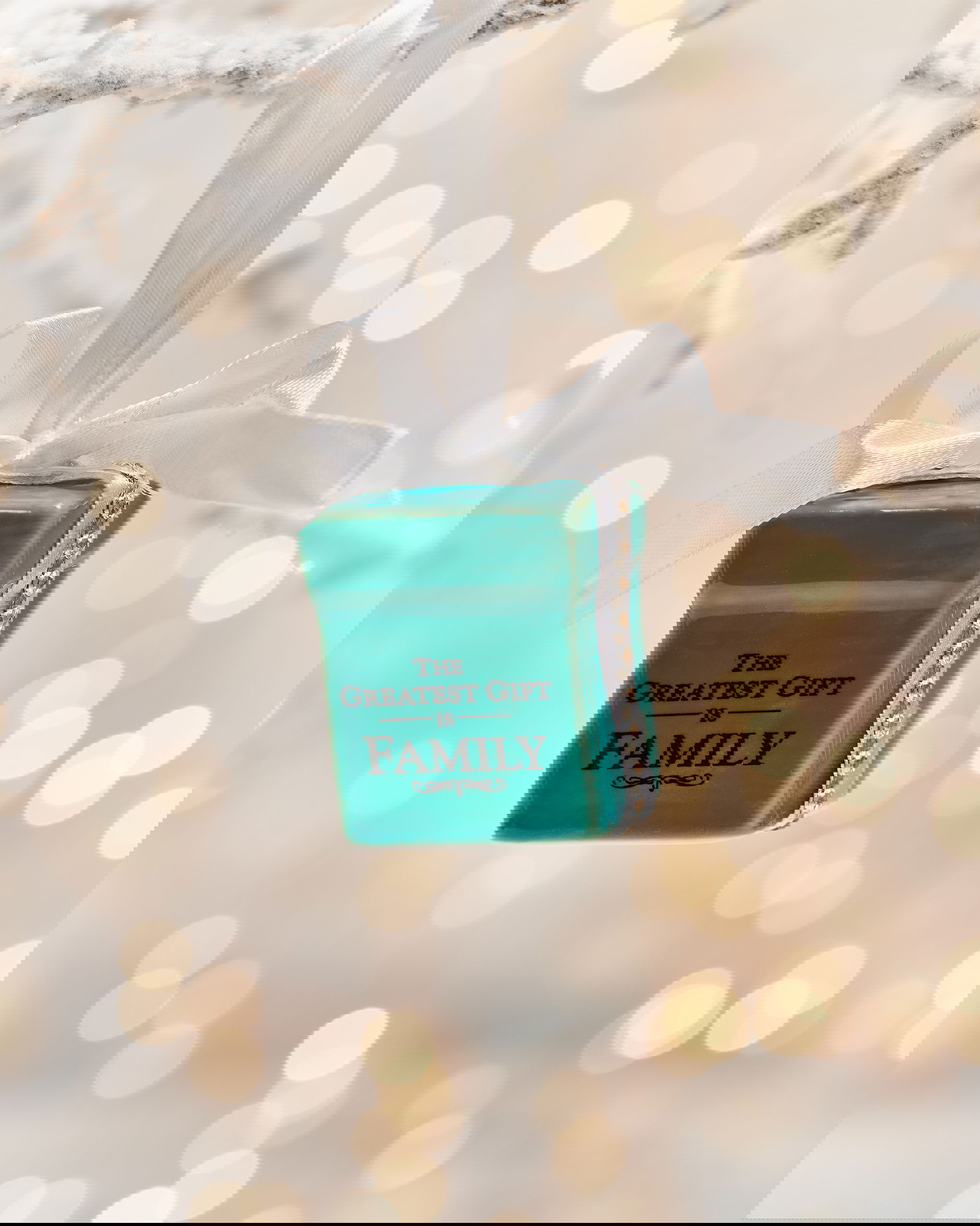 The greatest gift family dekoration