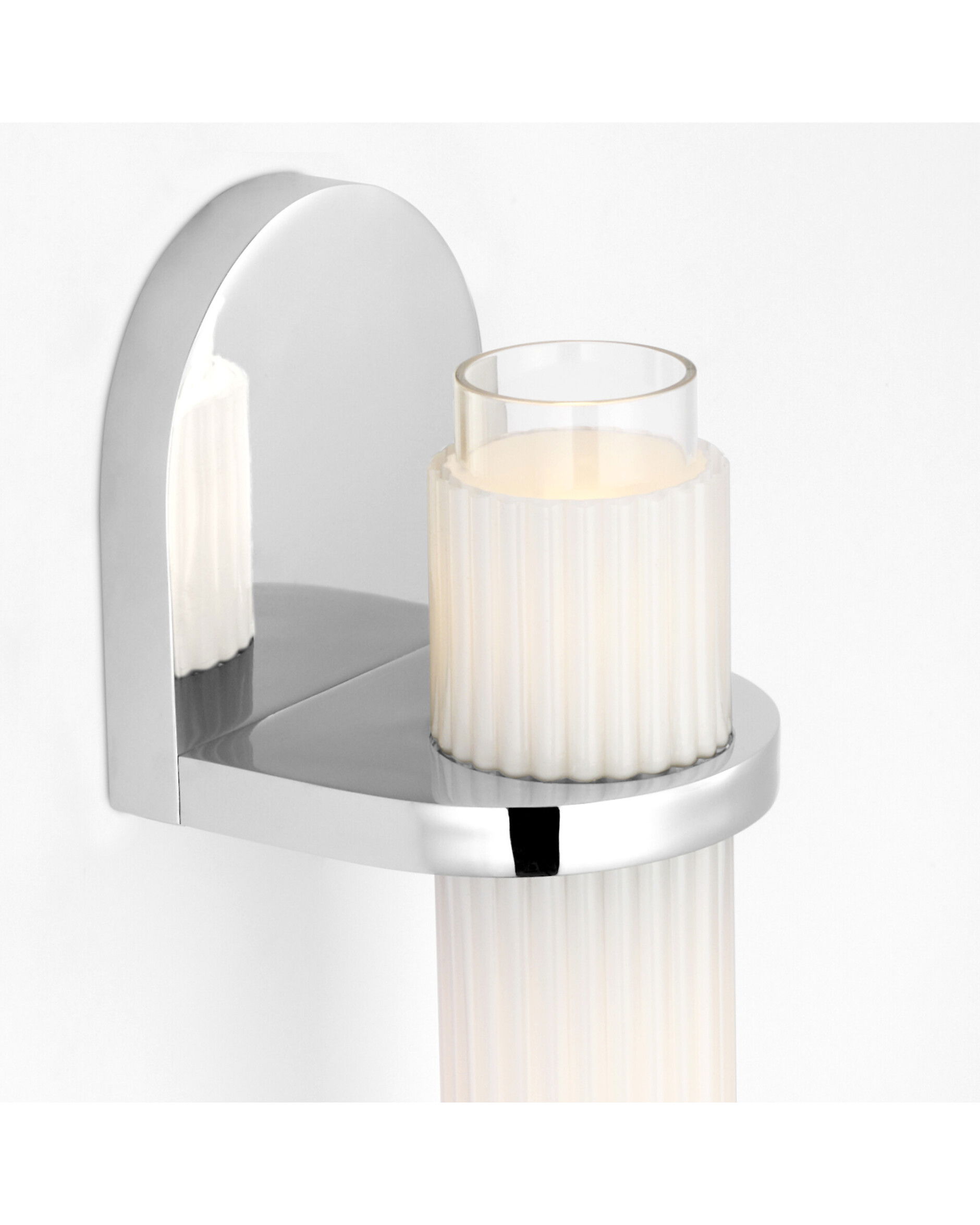 Arena 20" vägglampa nickel