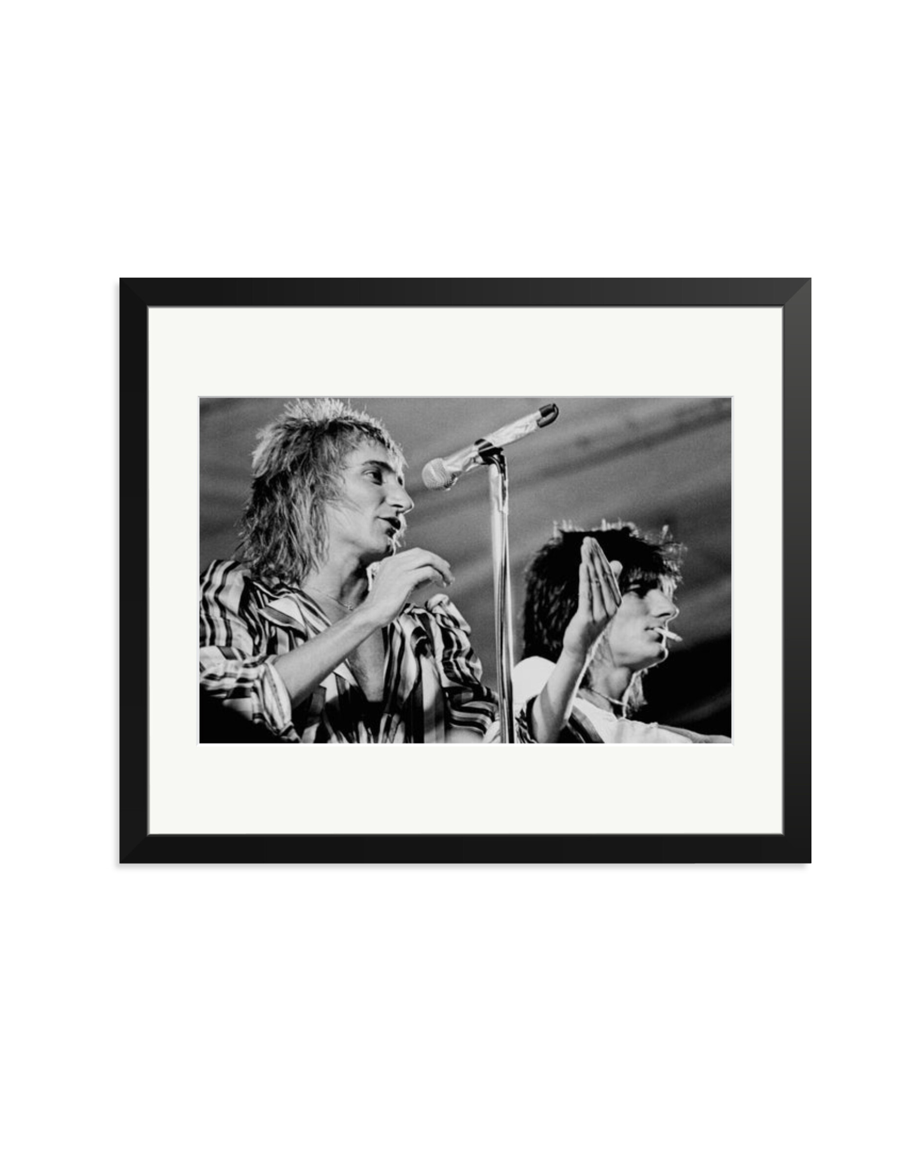 Rod Stewart & Ron Wood 1975 Black / Large
