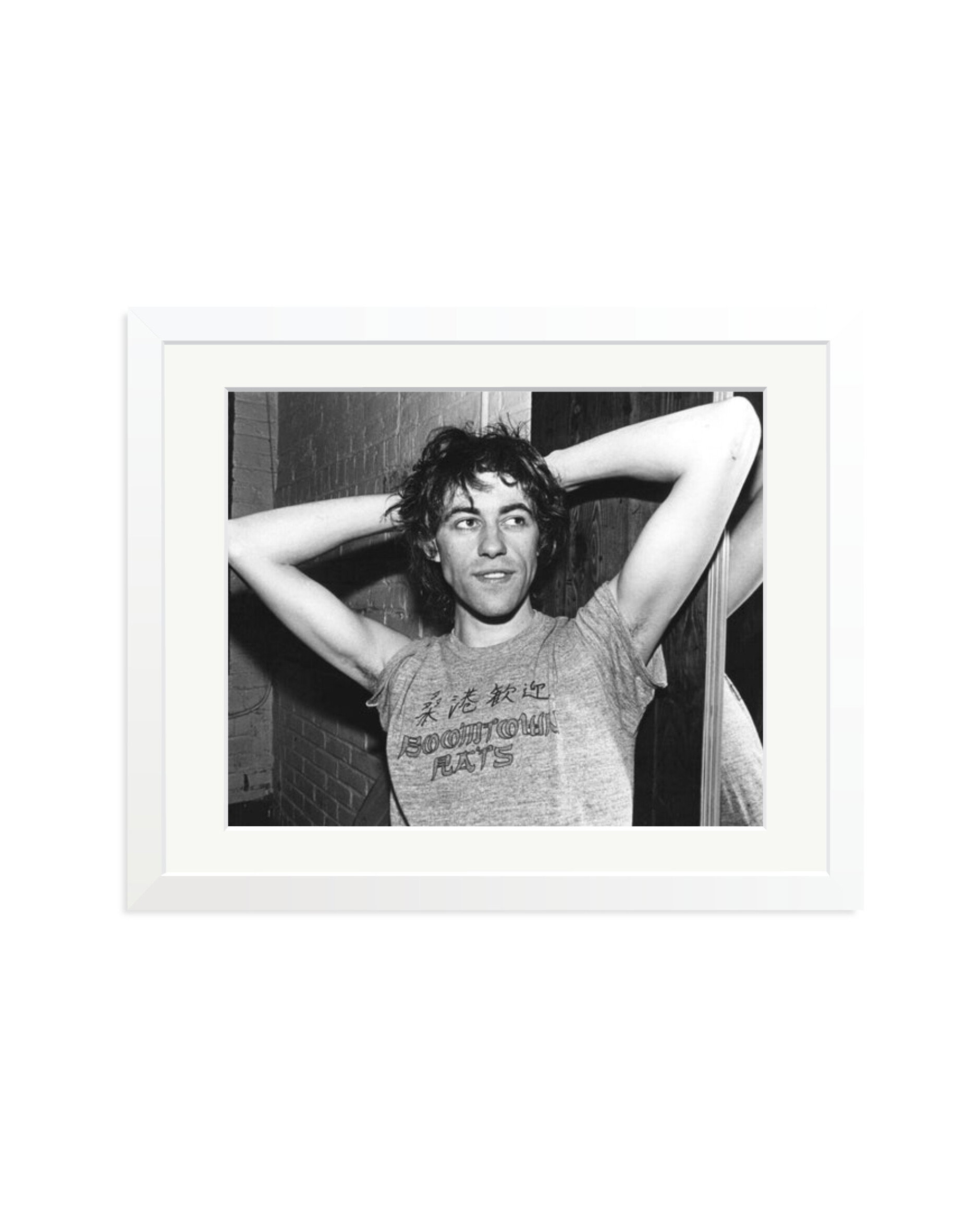 Bob Geldof Backstage 1979 White / Medium