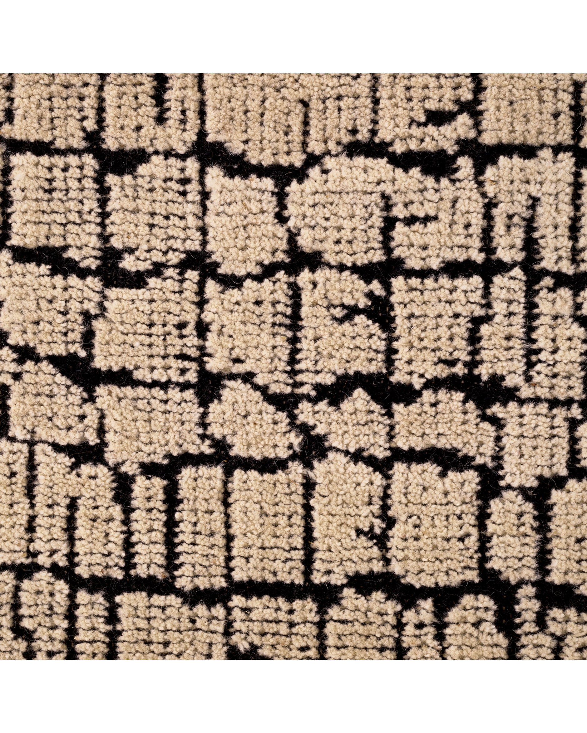 Nirvana Carpet Black/Ivory