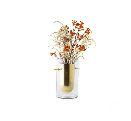 null - Alba vase messing sylinder
