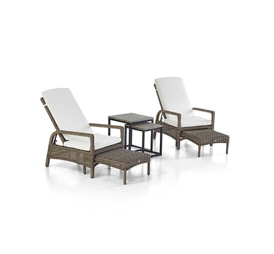 Tampa Sunchair With Anson Side Table