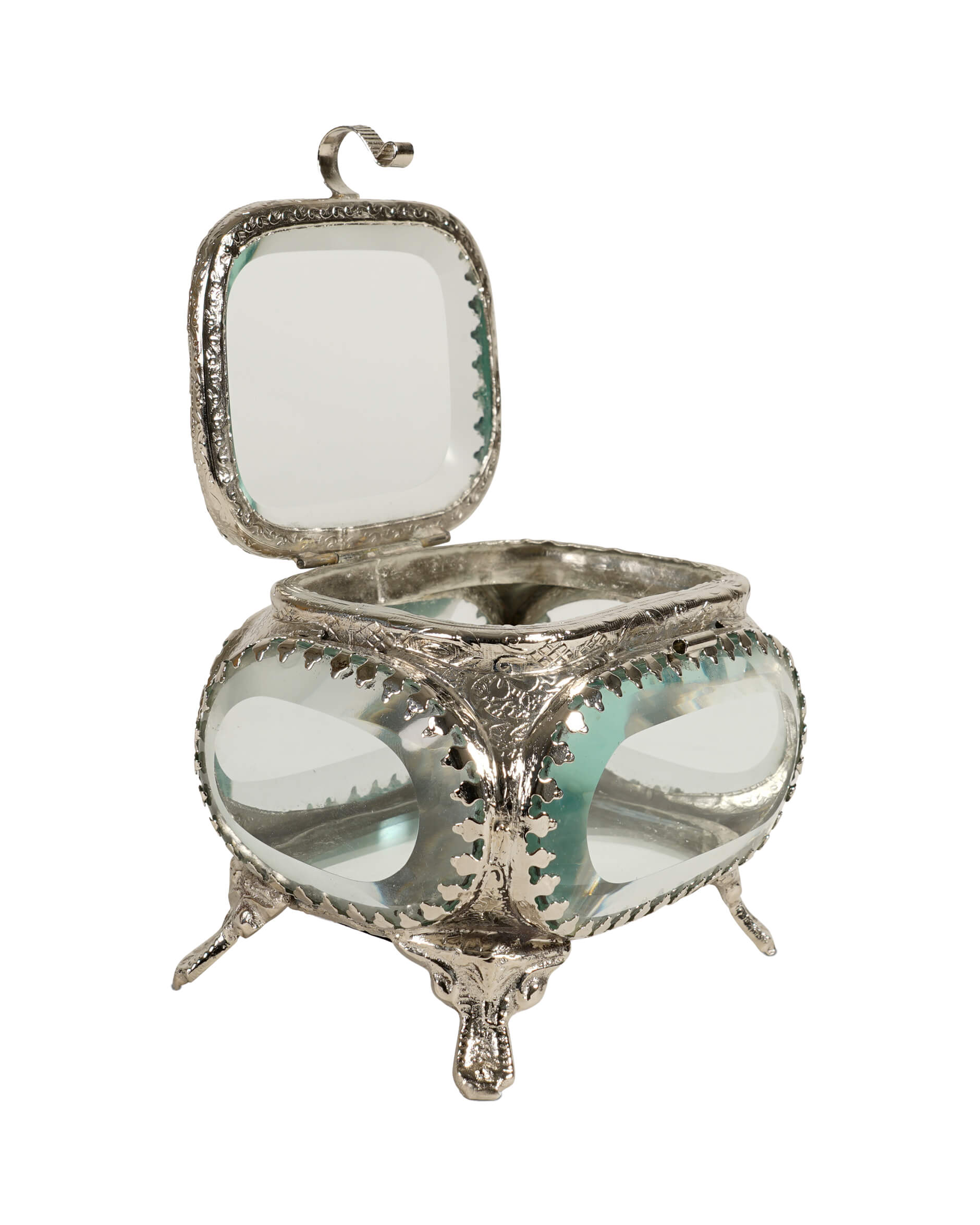 Napoleon Jewelry Box Silver