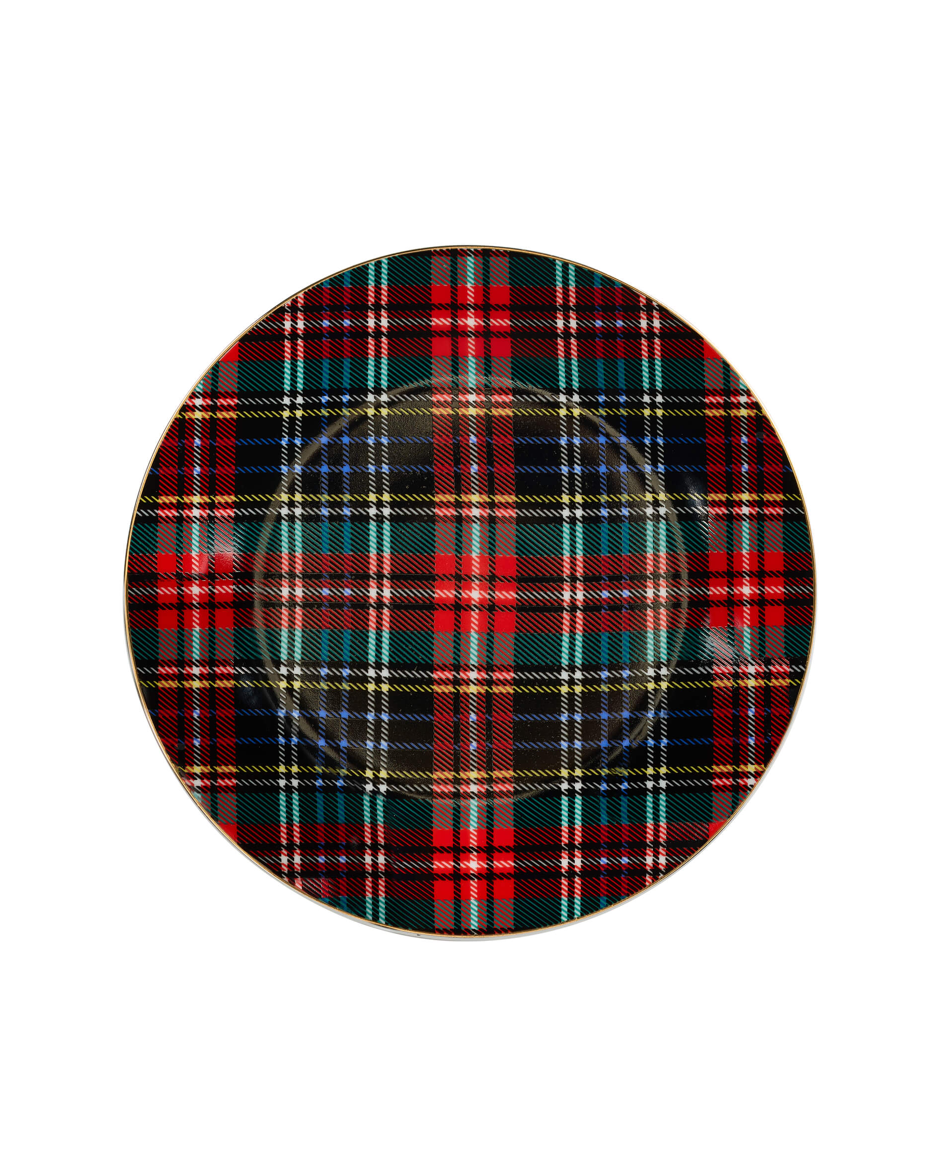 Normandie assiett röd/grön 6-pack