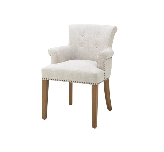 Off-white - Key Largo Armchair Off-White Linen