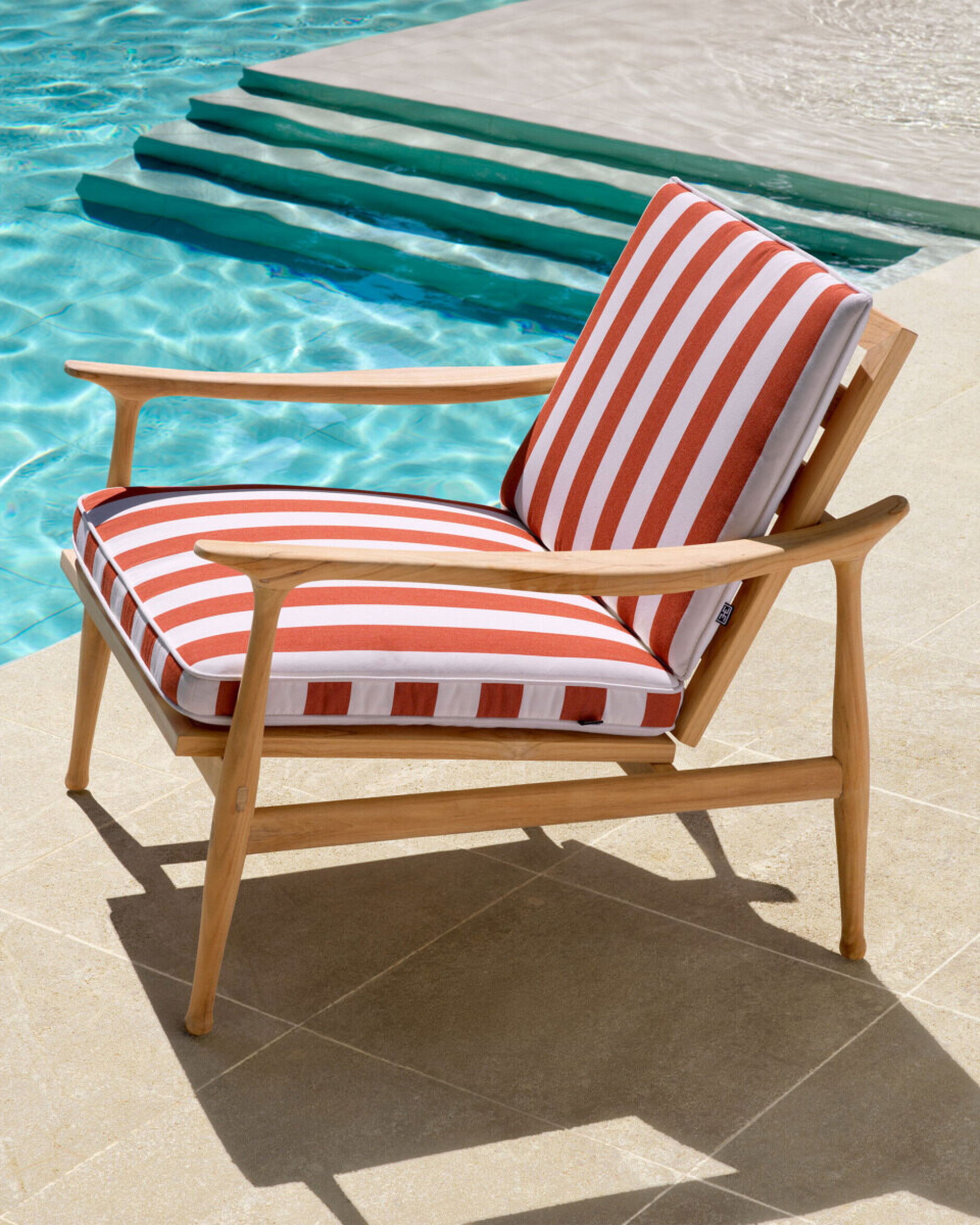 Manzo armchair Florent Orange