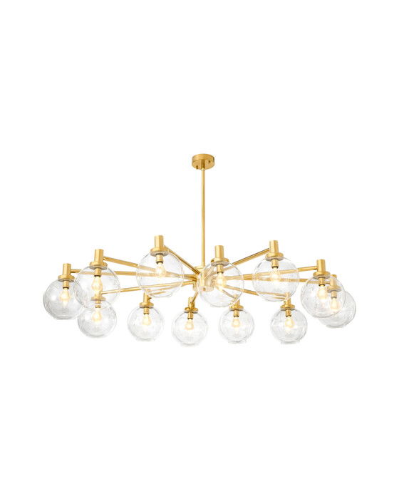 Selva taklampa guld