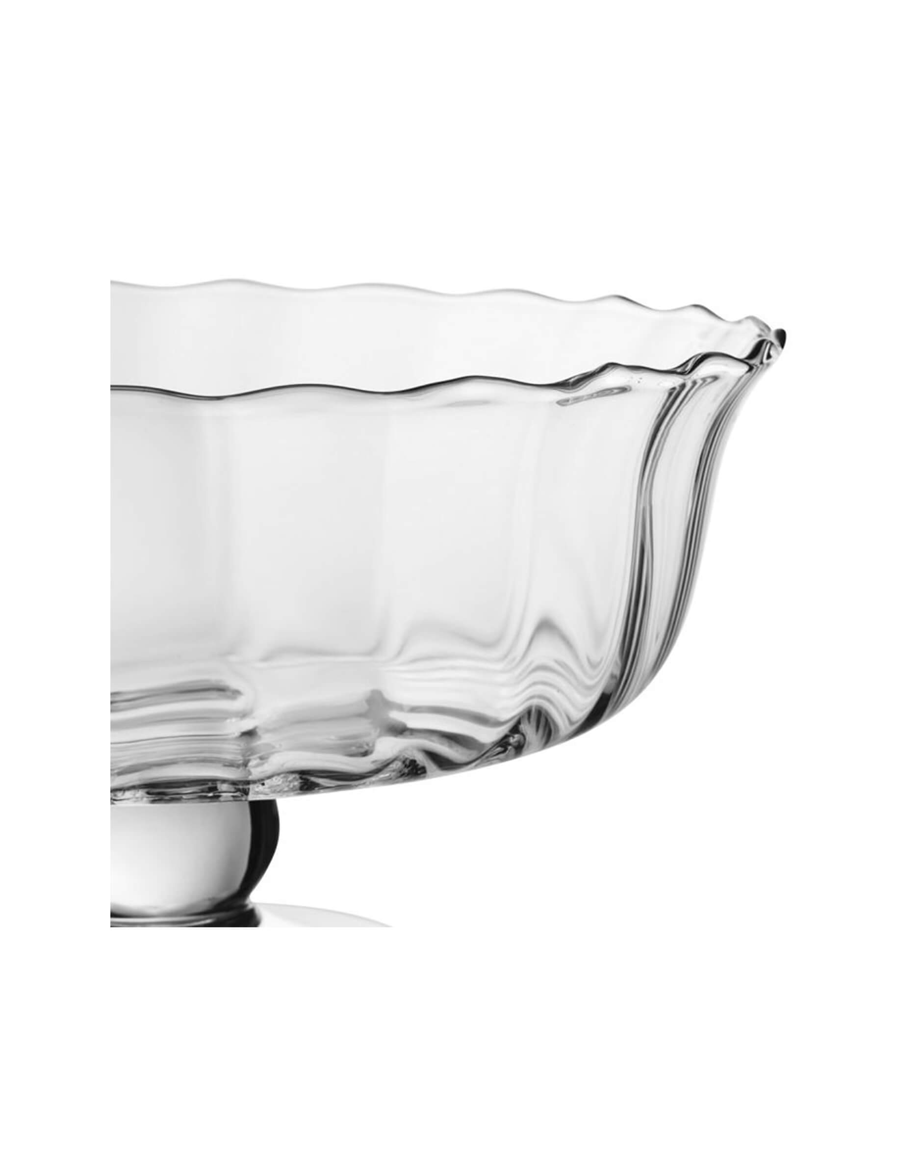 Violette kulho kirkas lasi