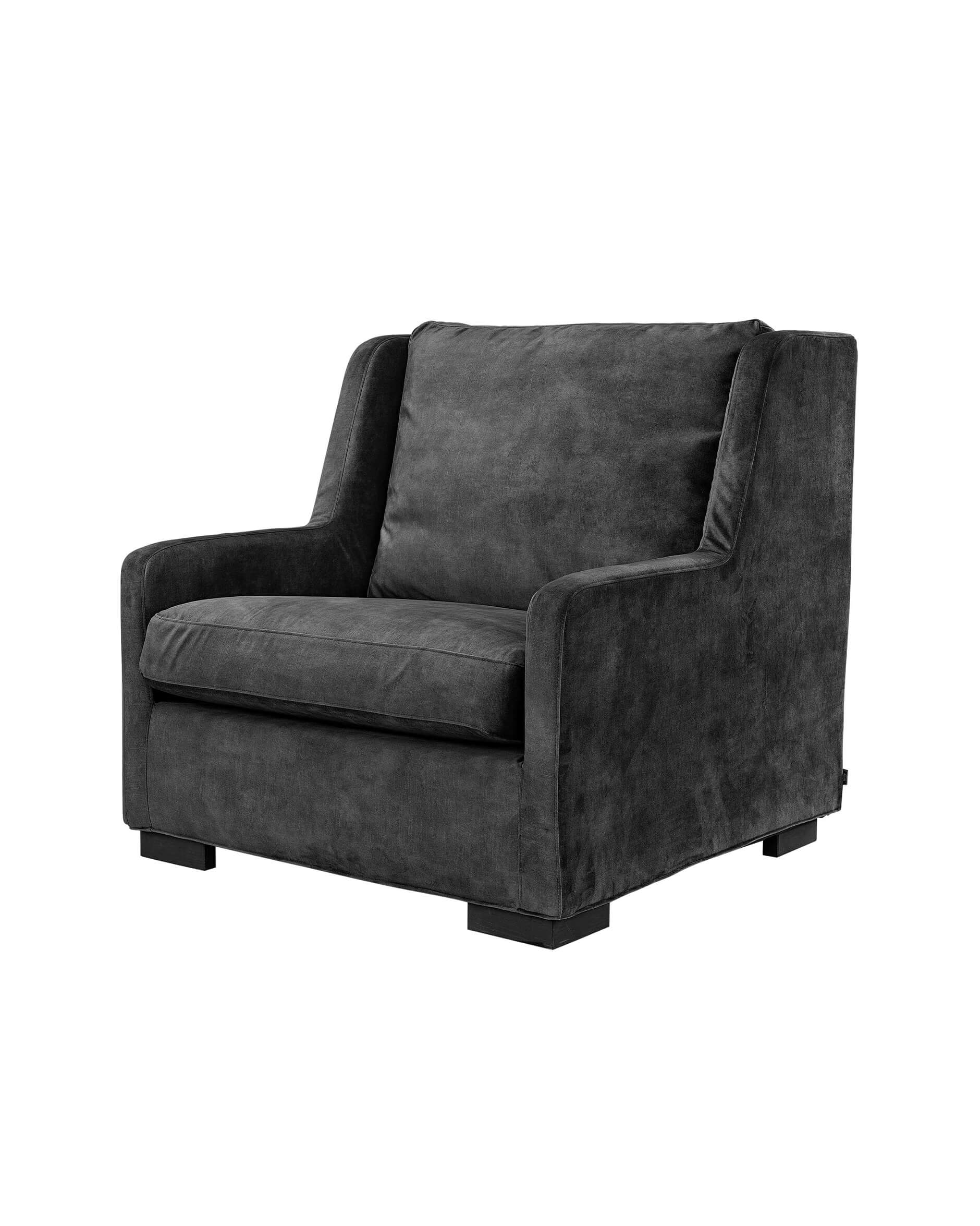 Dover Armchair Dark Grey