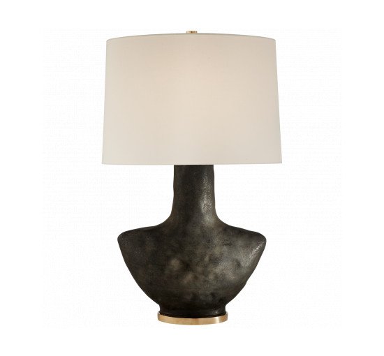 Black - Armato Table Lamp Black/Linen