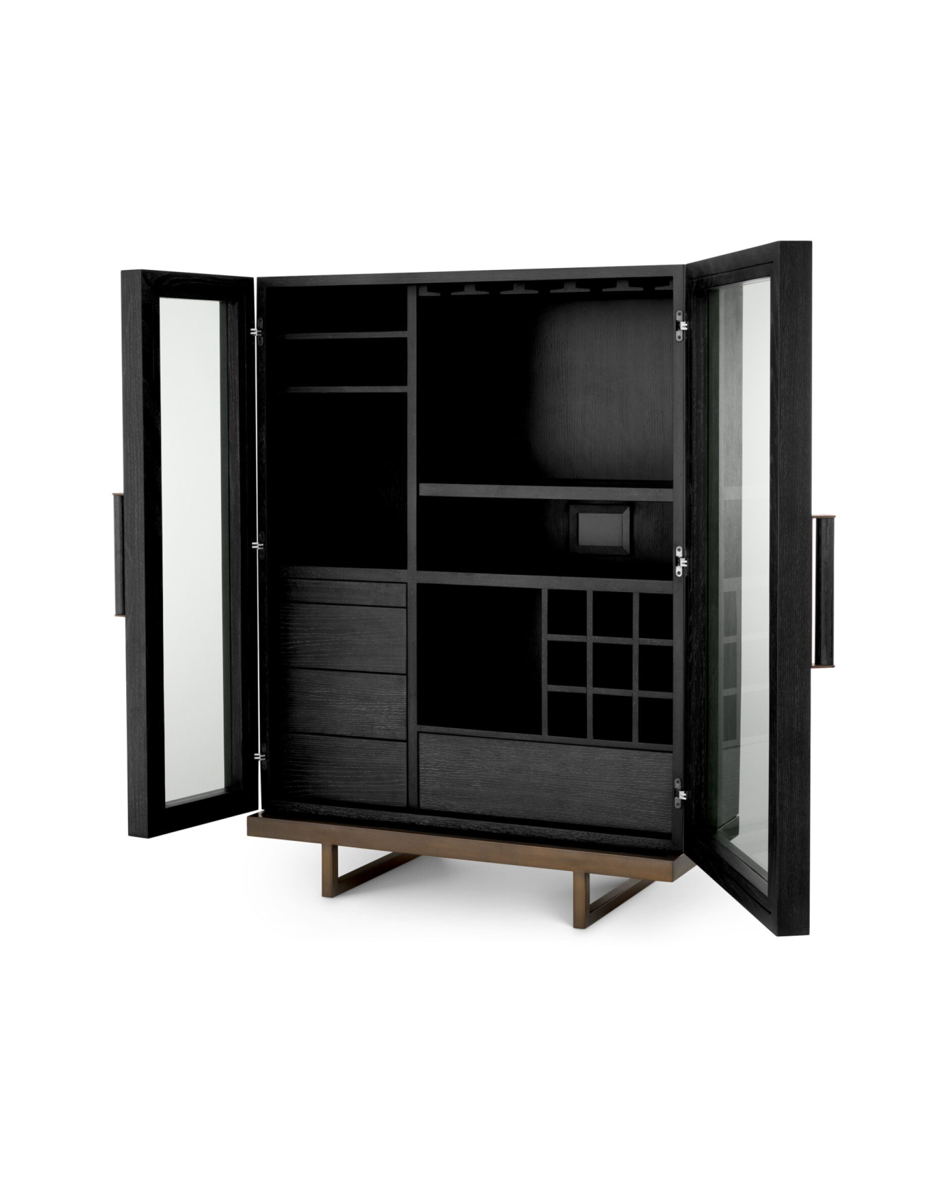 Connaught barskåp charcoal grey