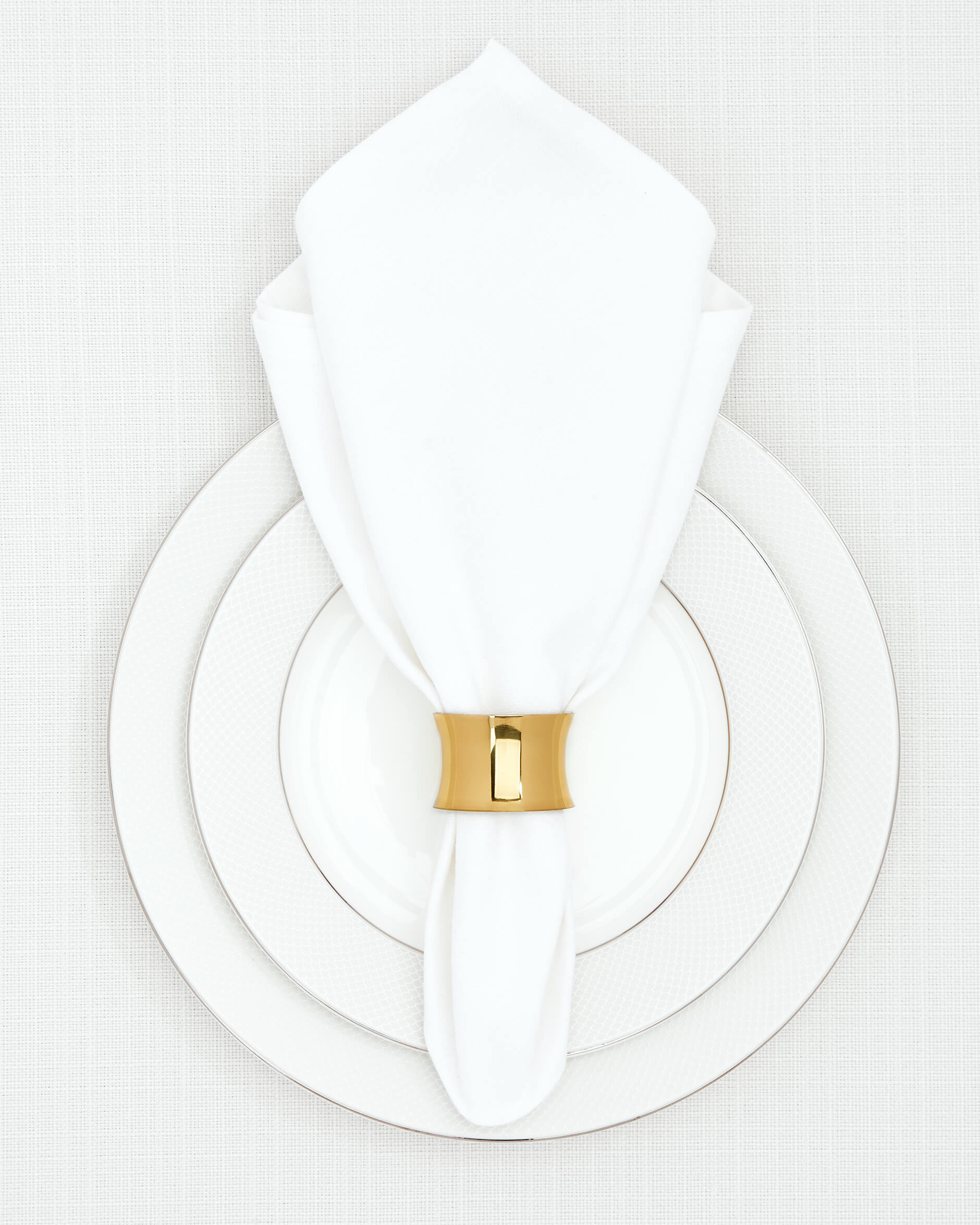 Harry servettring mässing