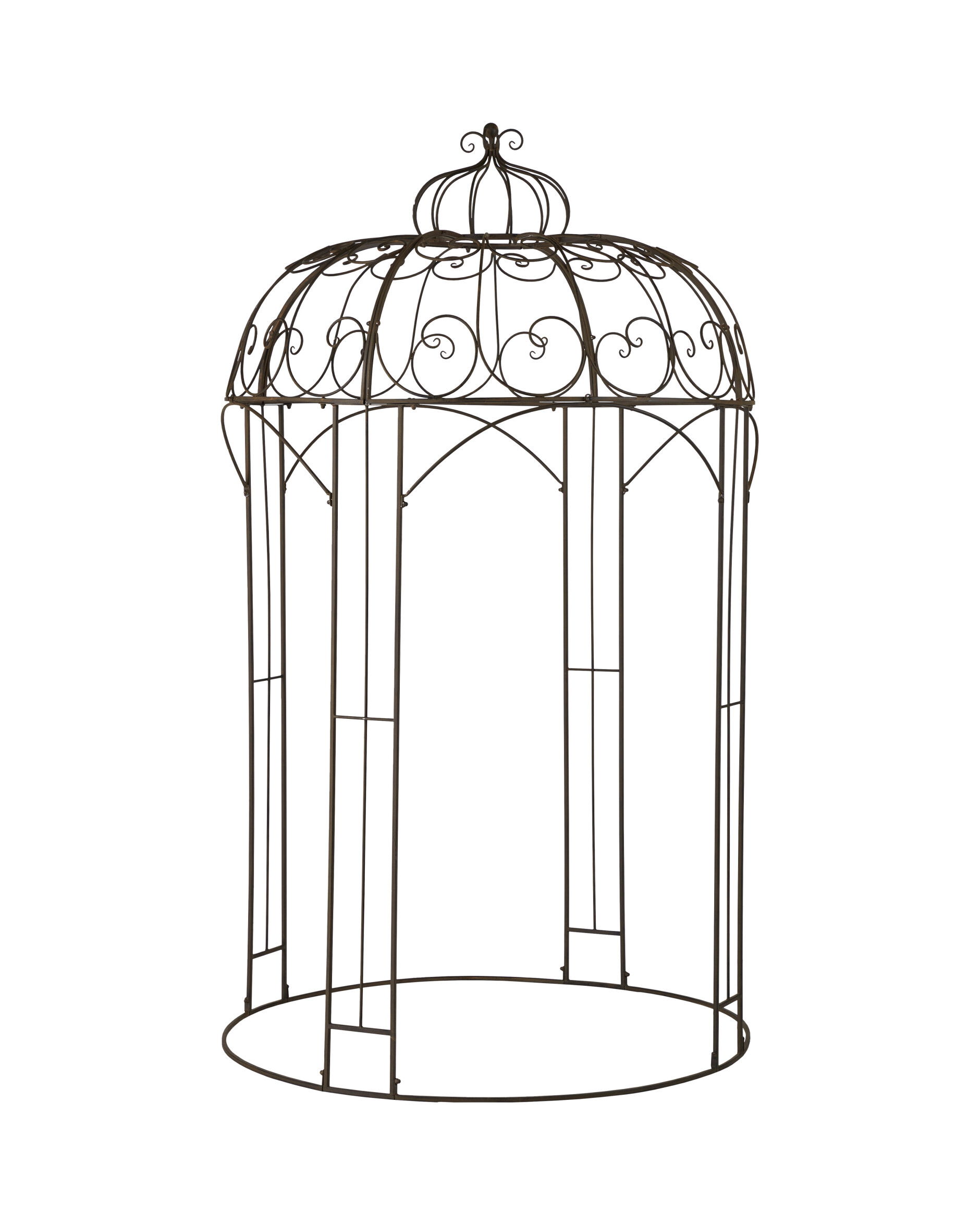 Positano lusthus rostbrun